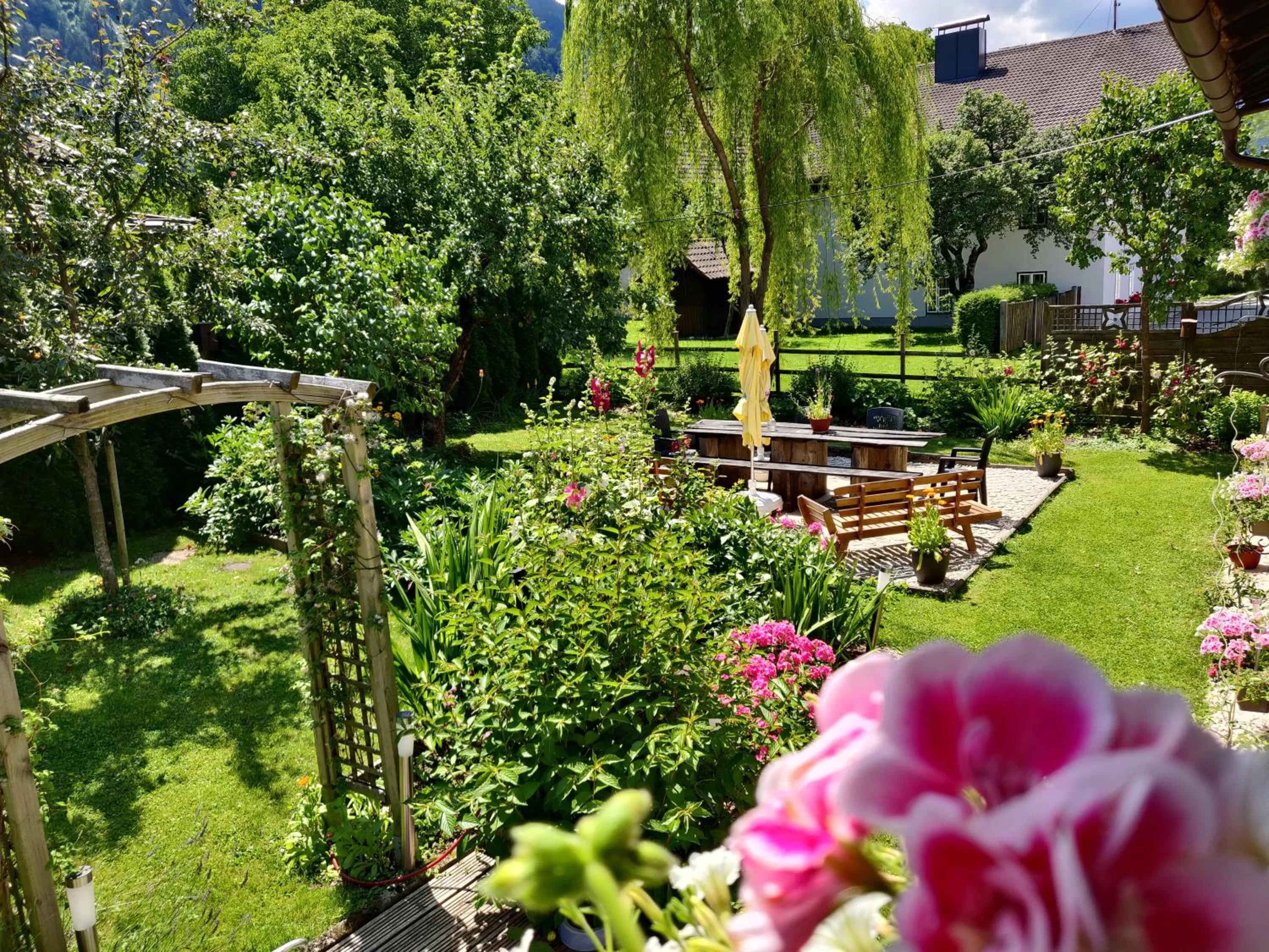 Garden in B&B Leonhard 7