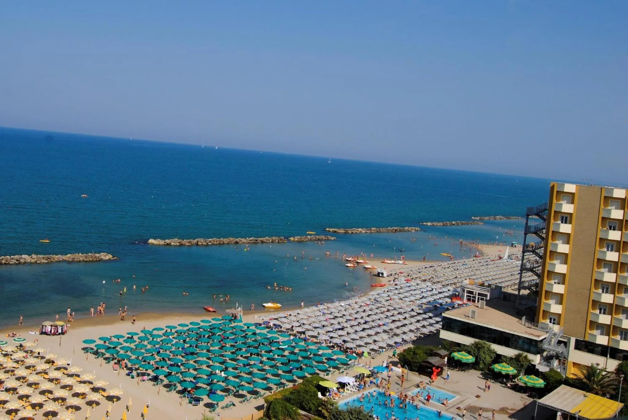 View (from property/room) in Grand Hotel Montesilvano