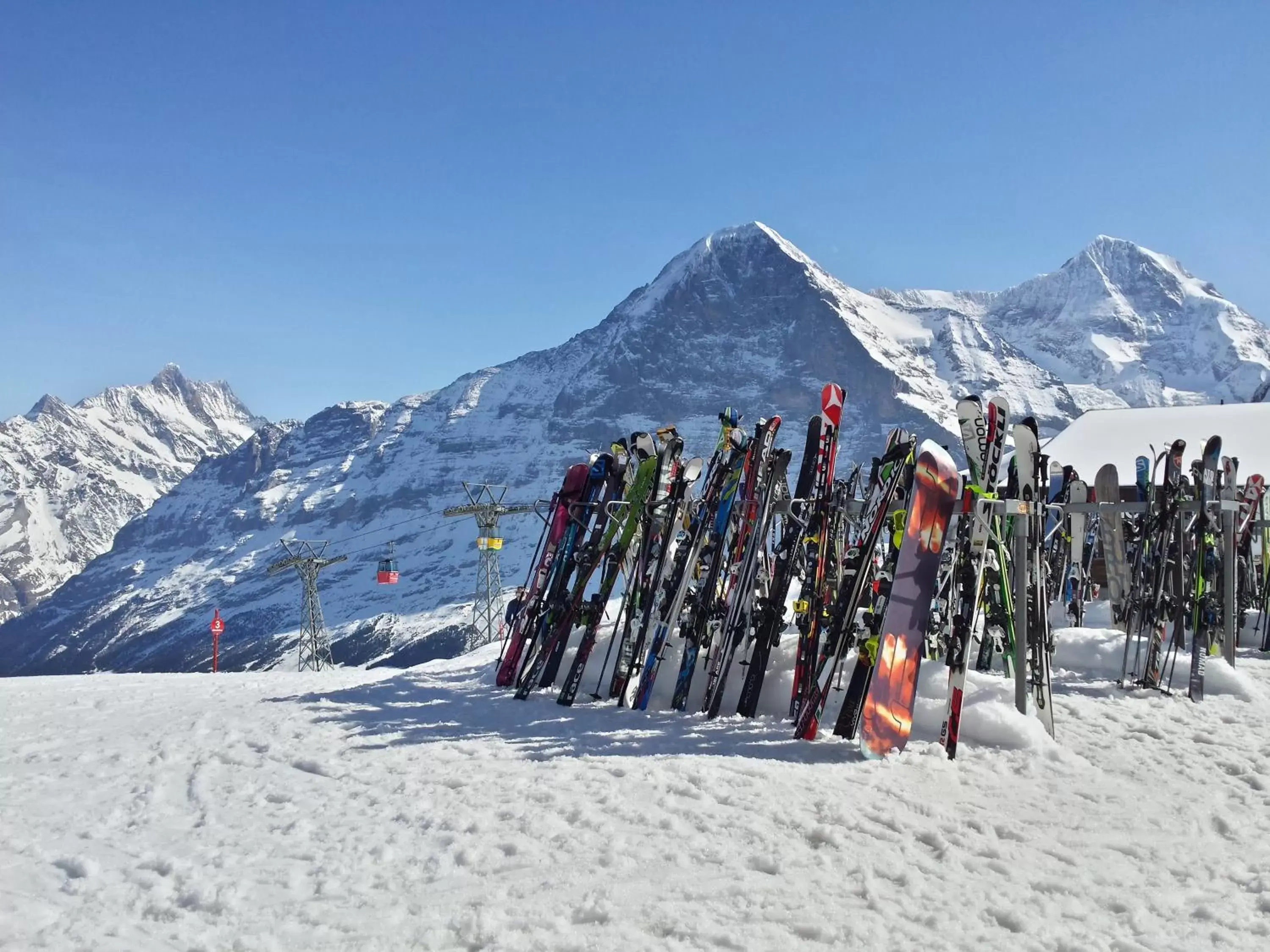 Ski School, Winter in Hotel Tschuggen