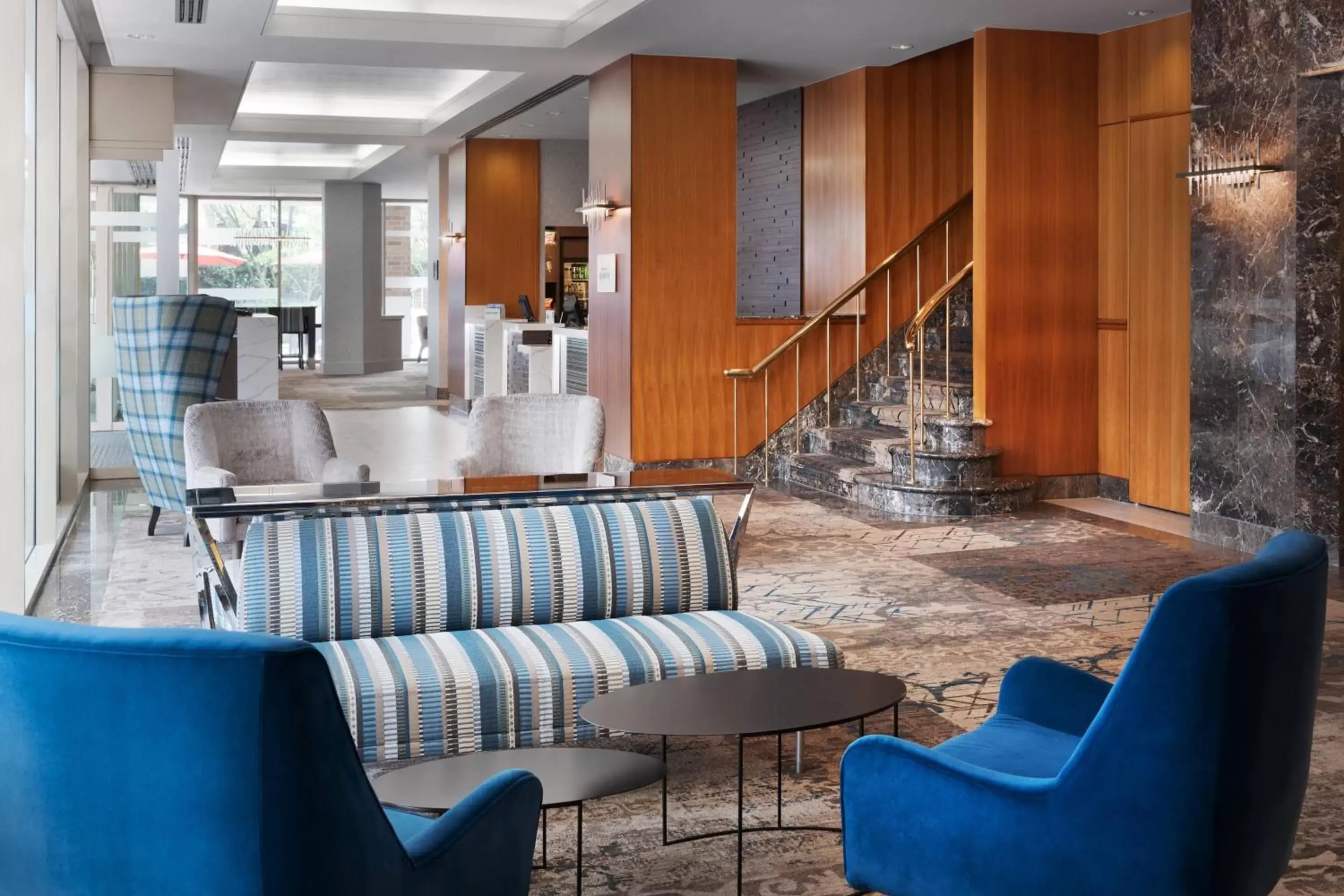 Lobby or reception, Seating Area in Residence Inn Bethesda Downtown