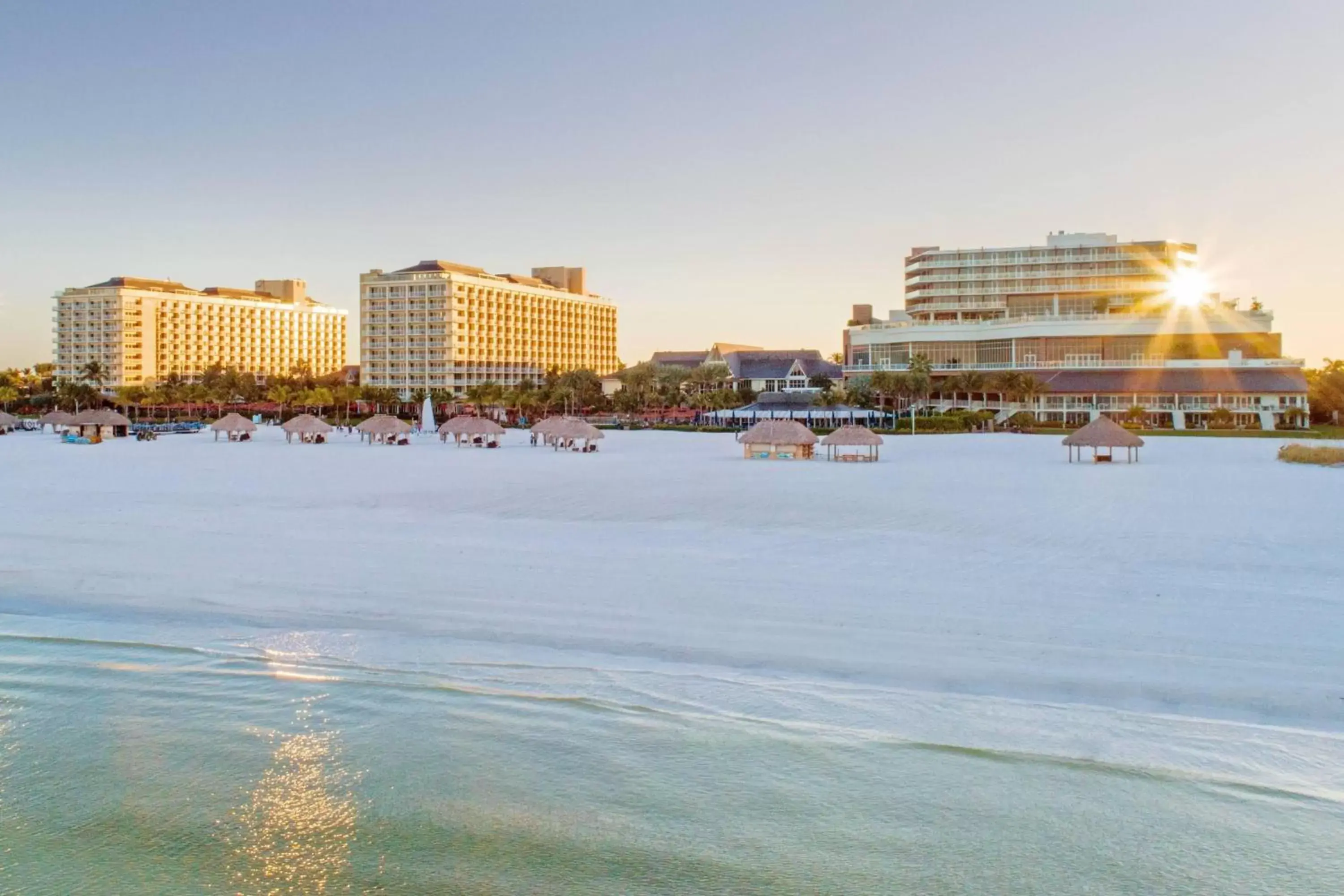 Property Building in JW Marriott Marco Island Beach Resort