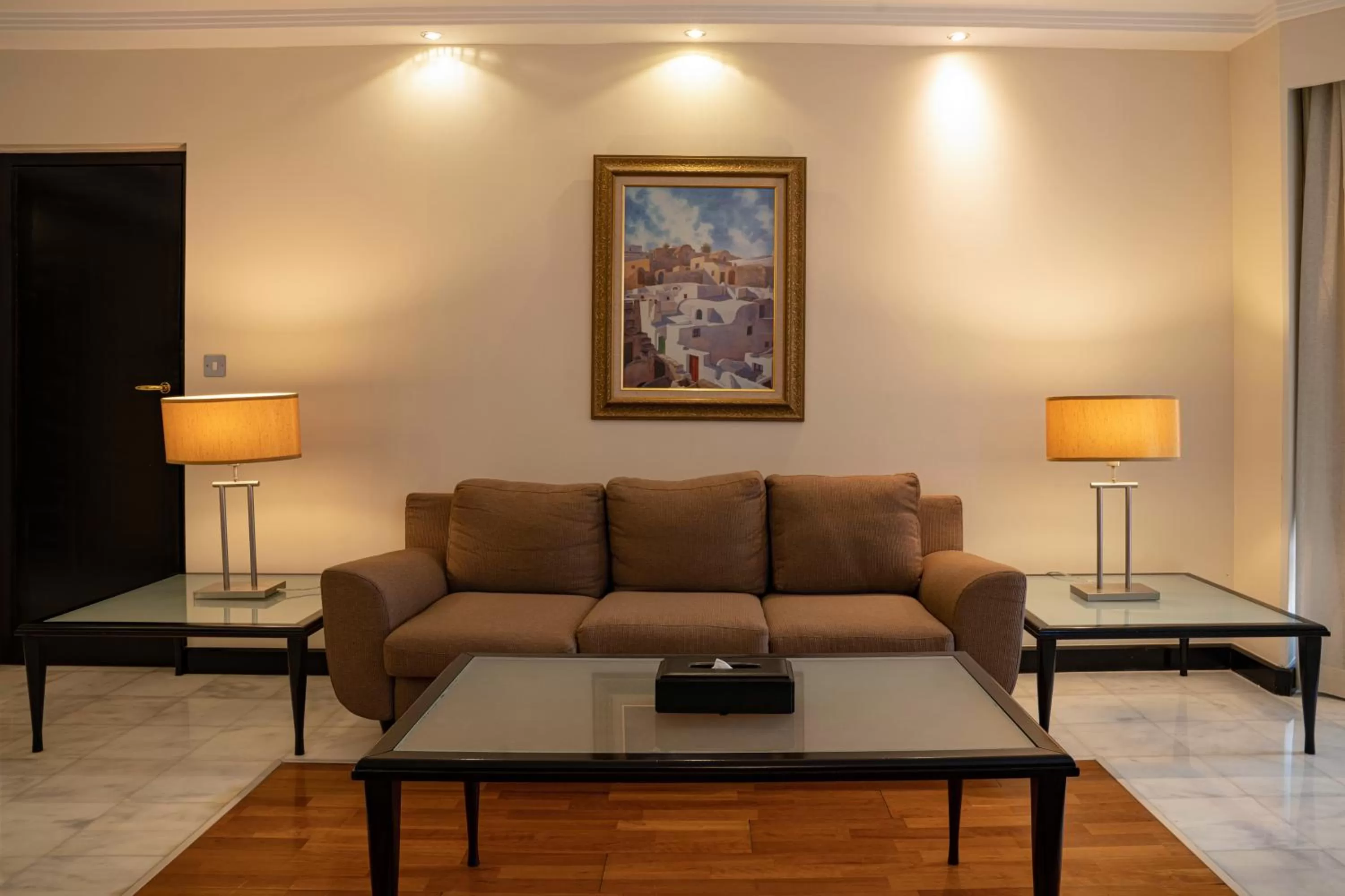 Seating area in Danat Al Ain Resort