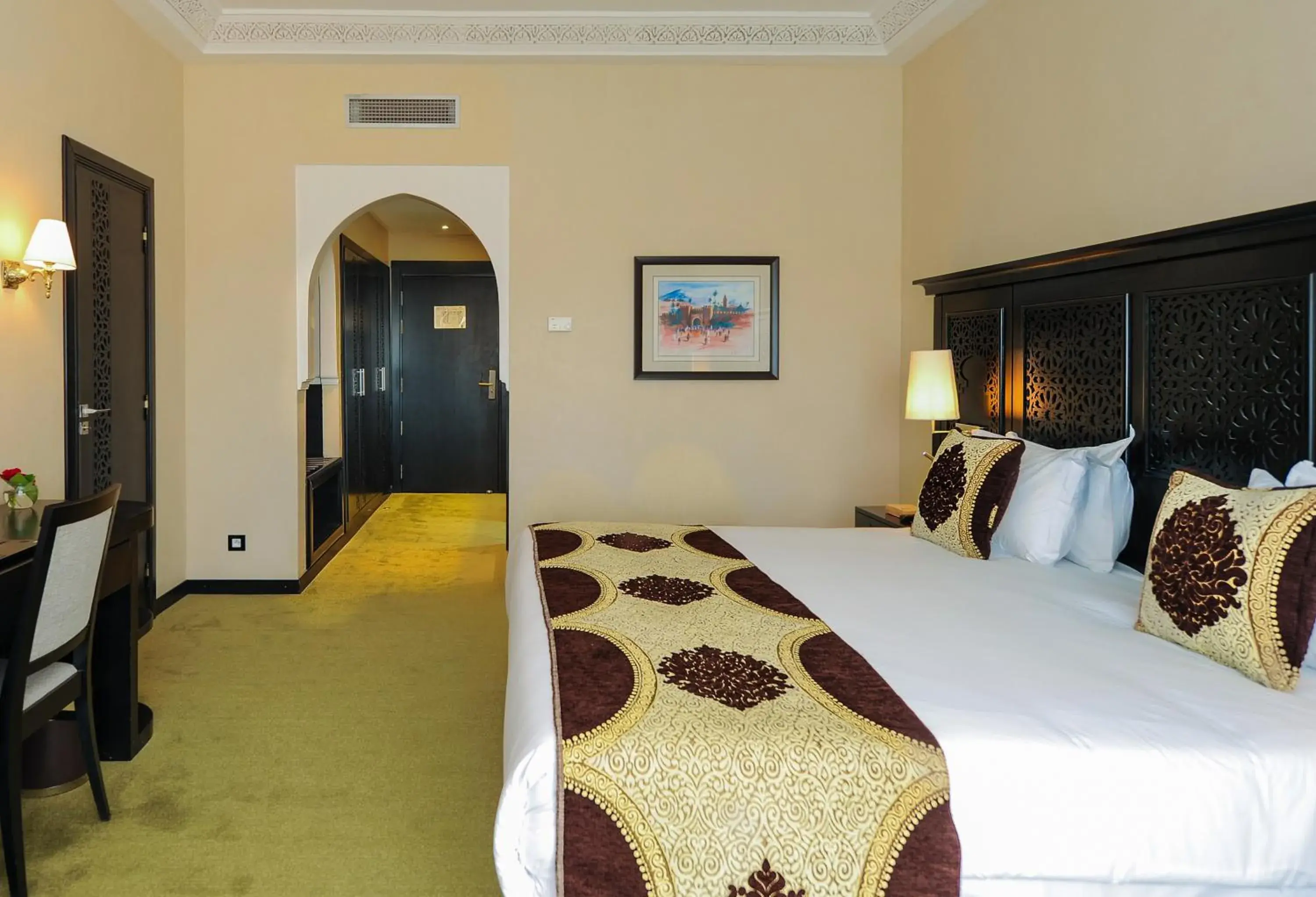 Photo of the whole room, Bed in Hotel Riad Ennakhil & SPA