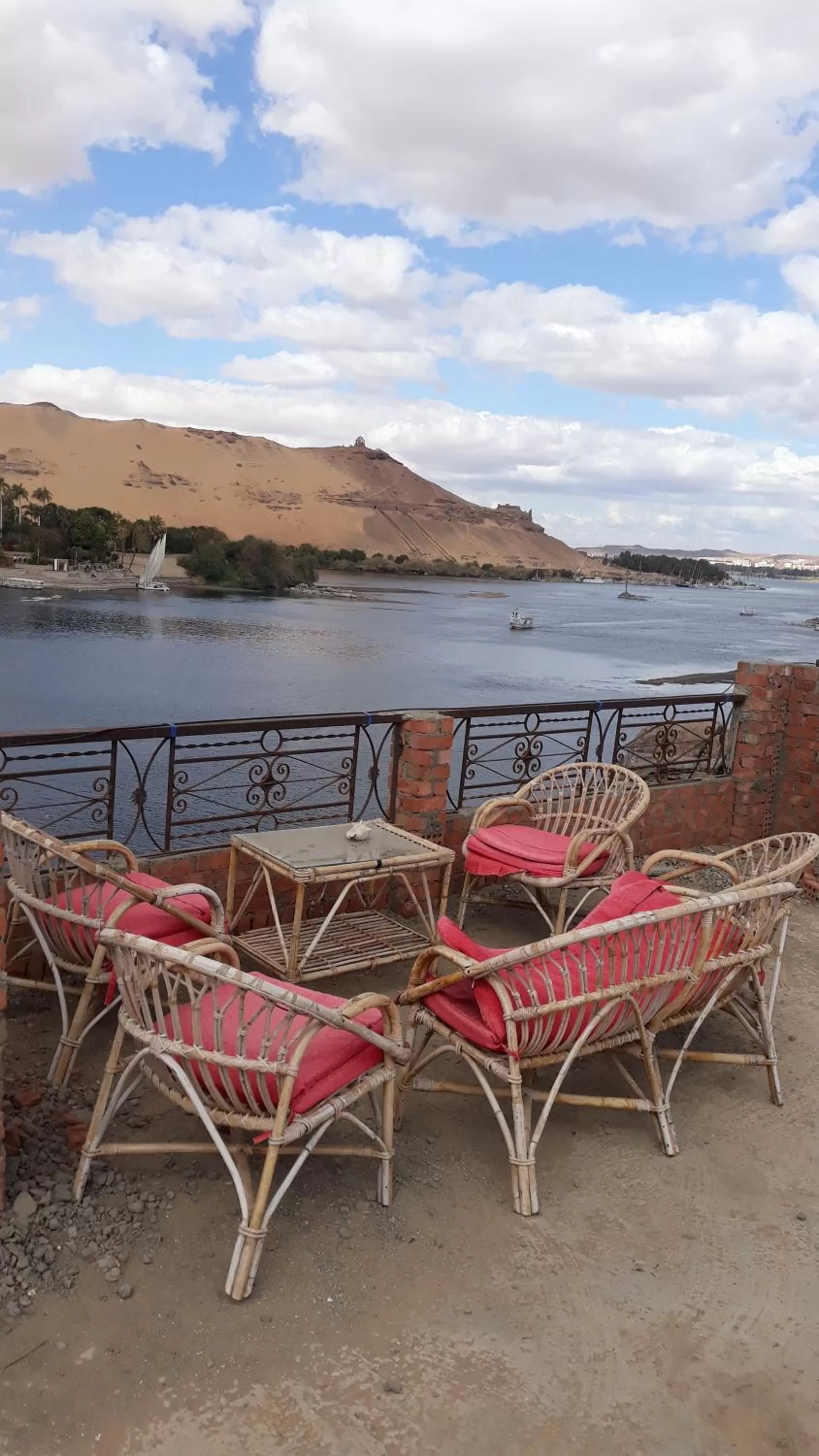 Balcony/Terrace in Taharka Nubian House