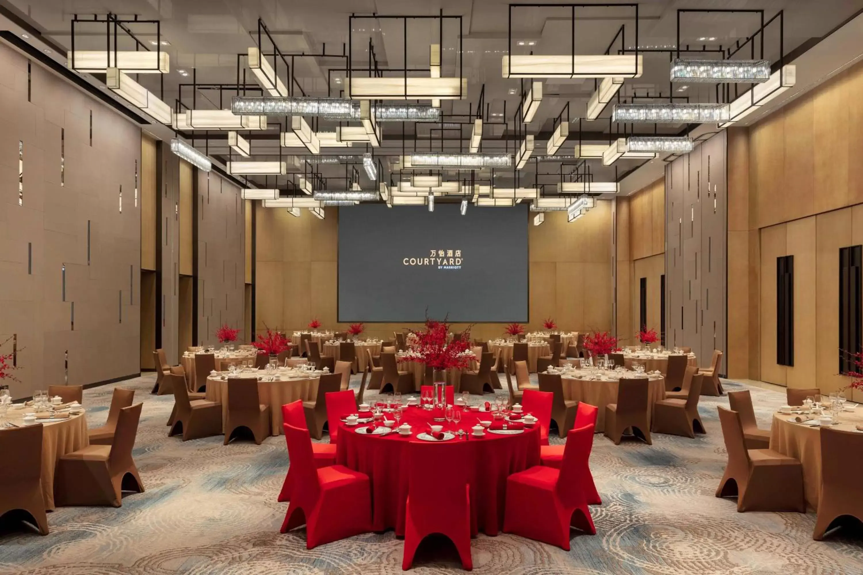 Meeting/conference room, Restaurant/Places to Eat in Courtyard by Marriott Shenzhen Bay