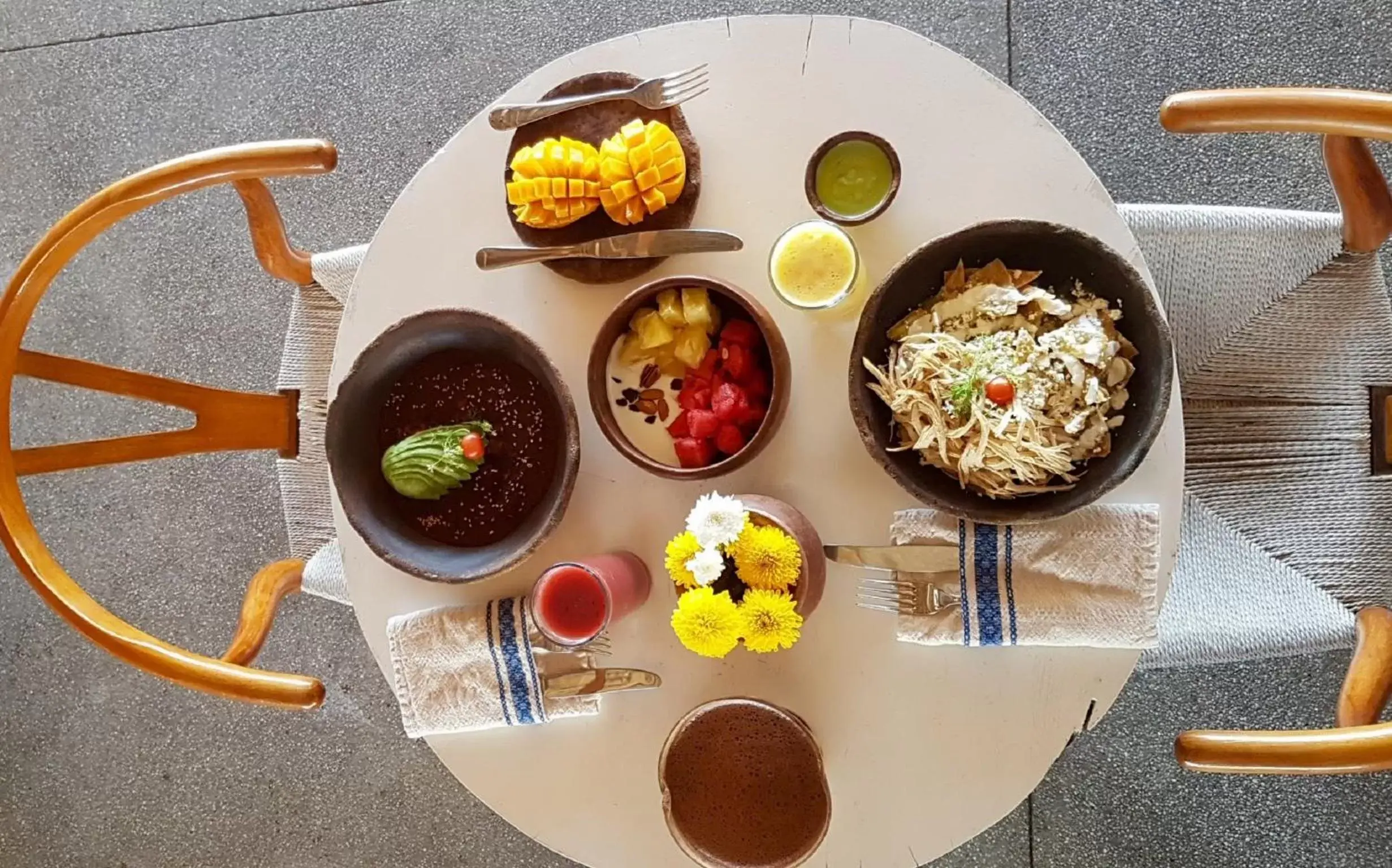 Continental breakfast, Food in Hotel Escondido, Puerto Escondido, a Member of Design Hotels - Adults Only