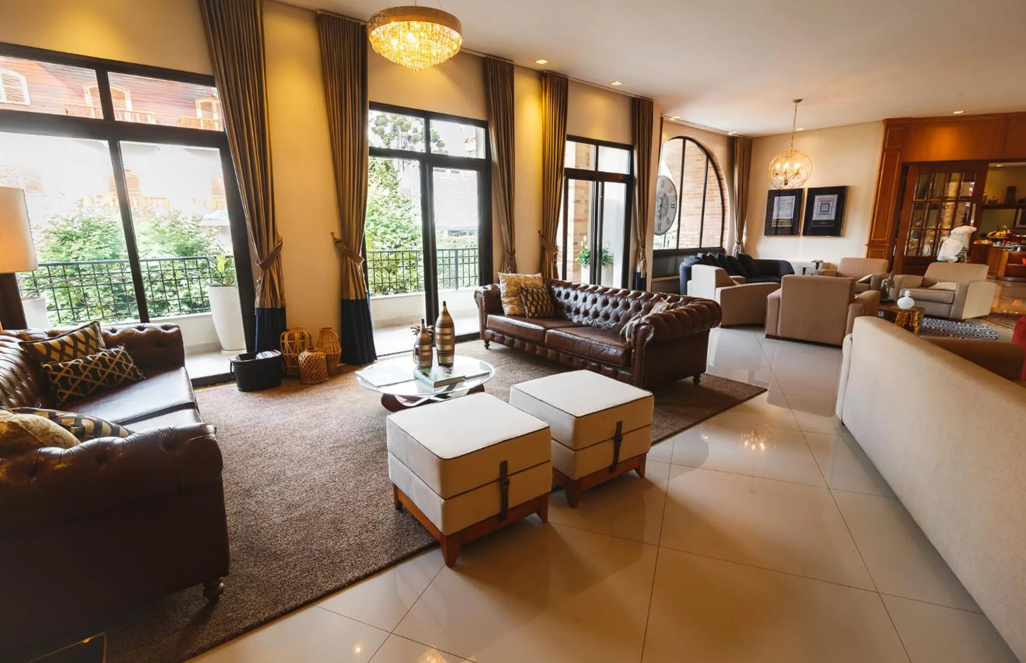 Living room in Pousada Luis XV