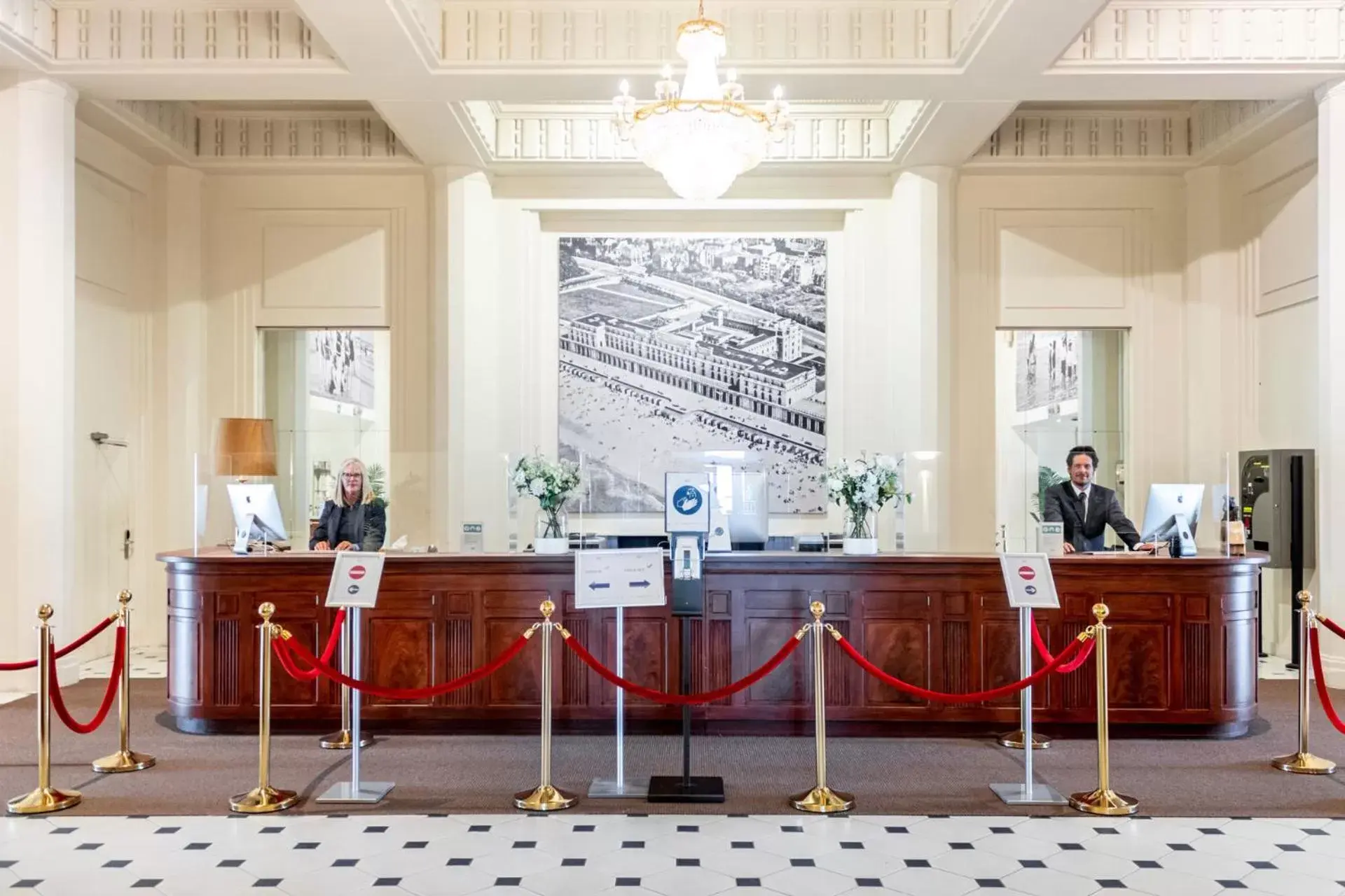 Lobby or reception in Thermae Palace