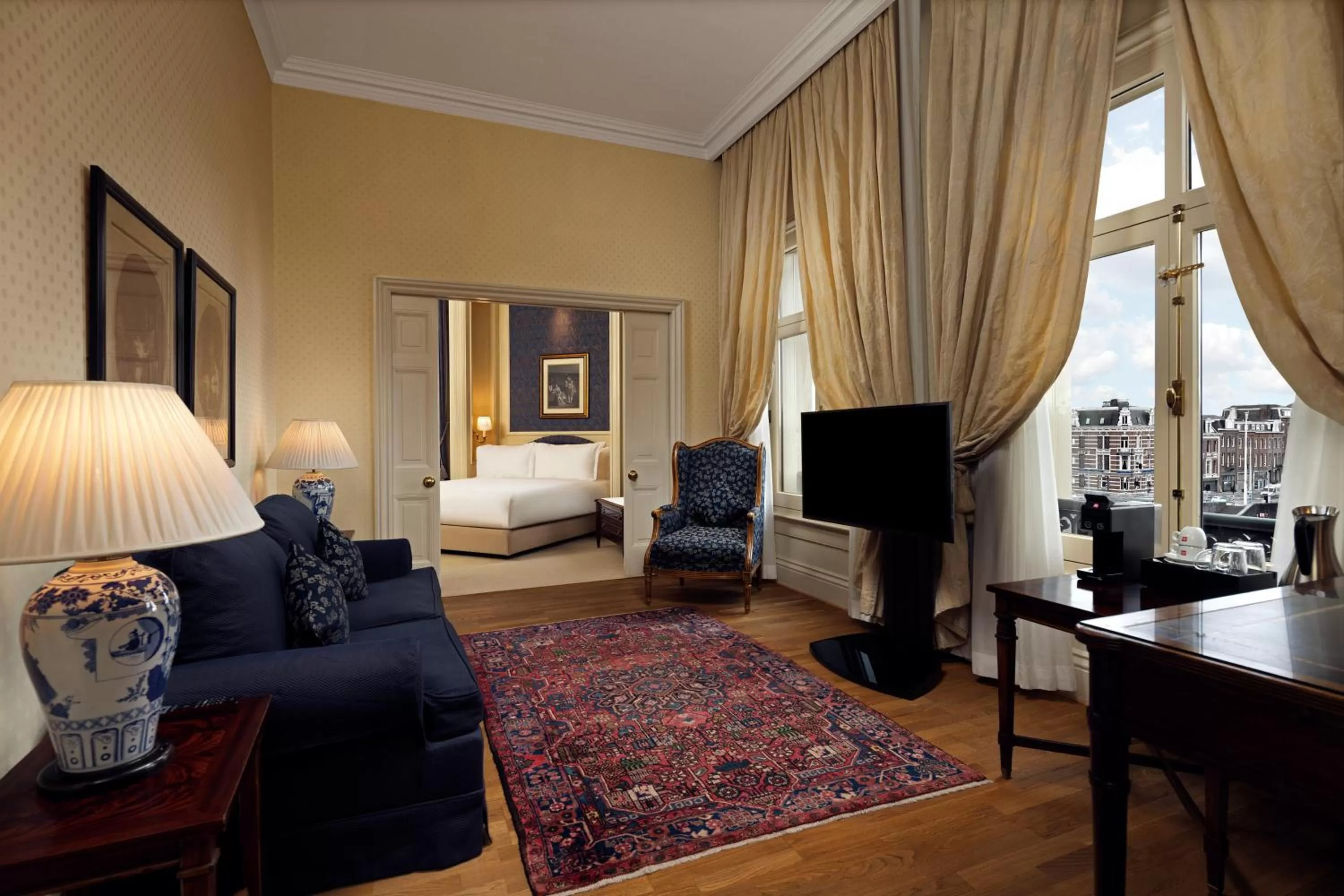 Photo of the whole room, Bed in InterContinental Amstel Amsterdam by IHG
