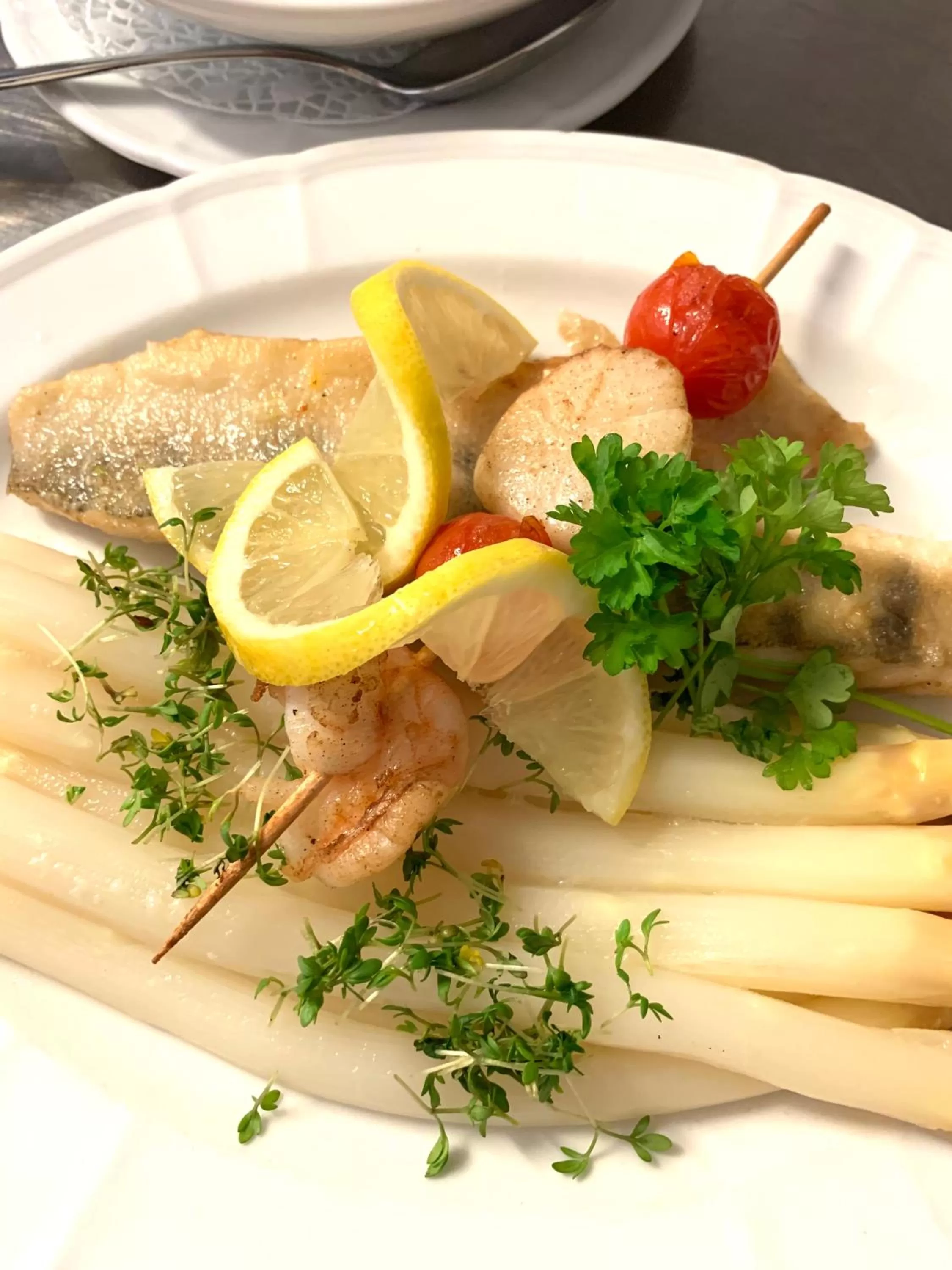 Food close-up in Boutique Hotel Goldene Henne