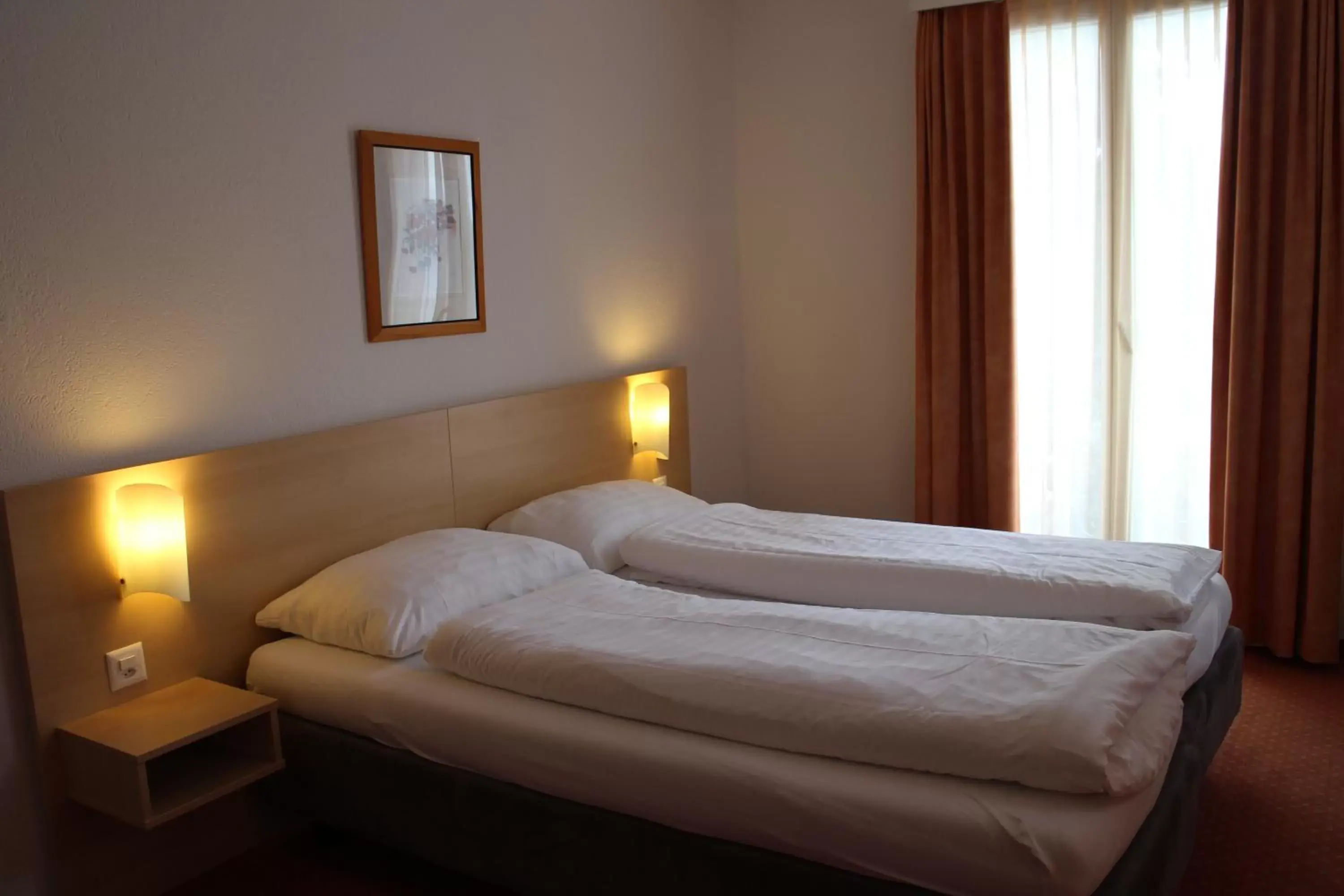 Bed in Hotel Rigi Vitznau