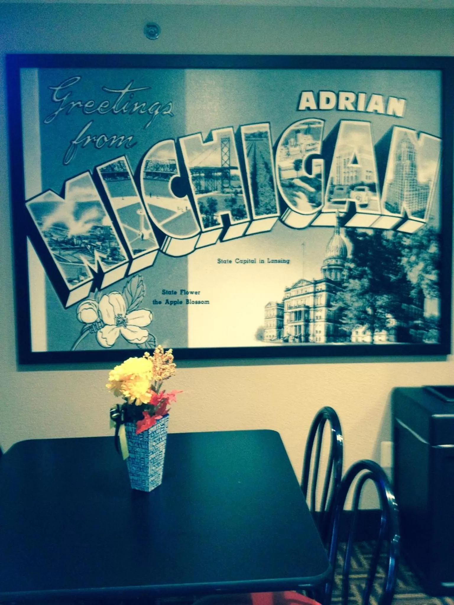 Property logo or sign in Super 8 by Wyndham Adrian