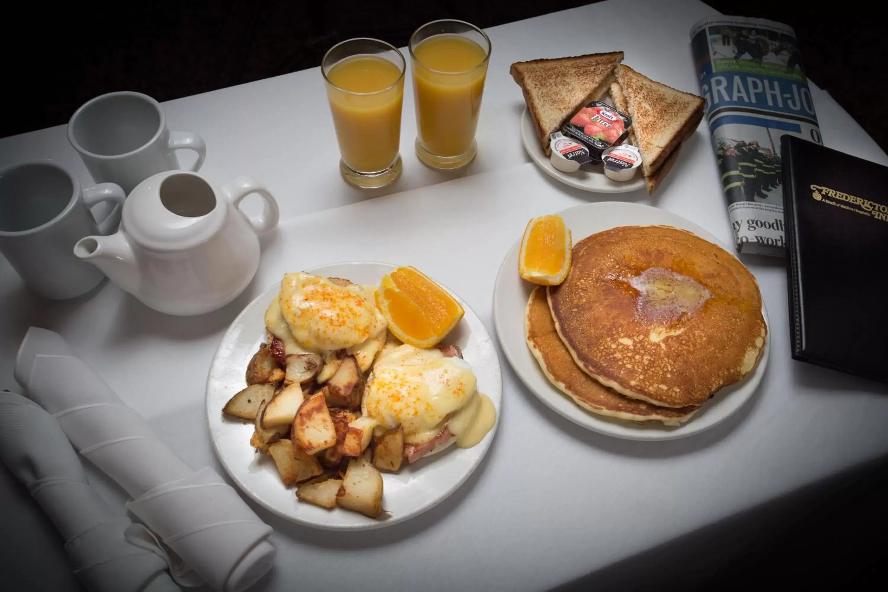 Breakfast in The Fredericton Inn