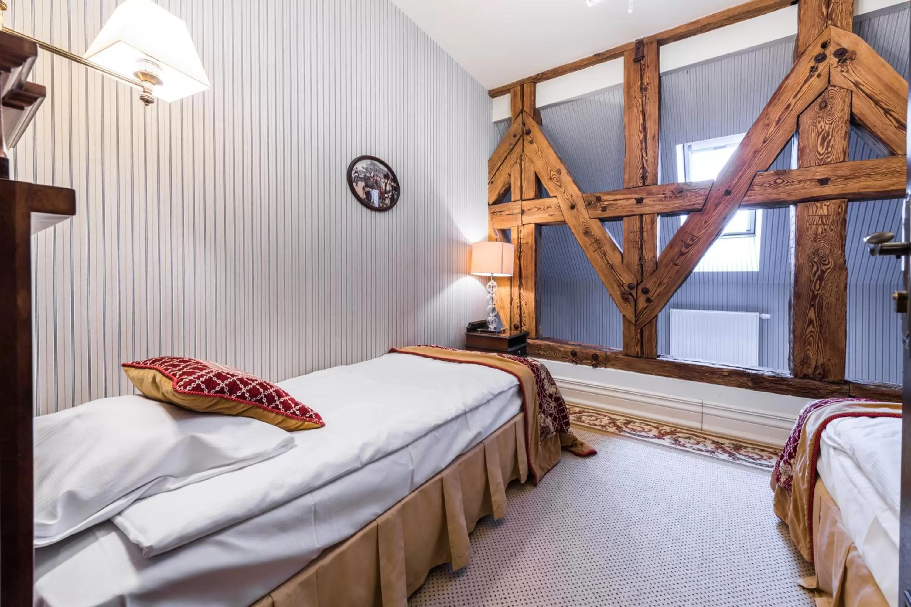 Bed in Hotel St. Bruno