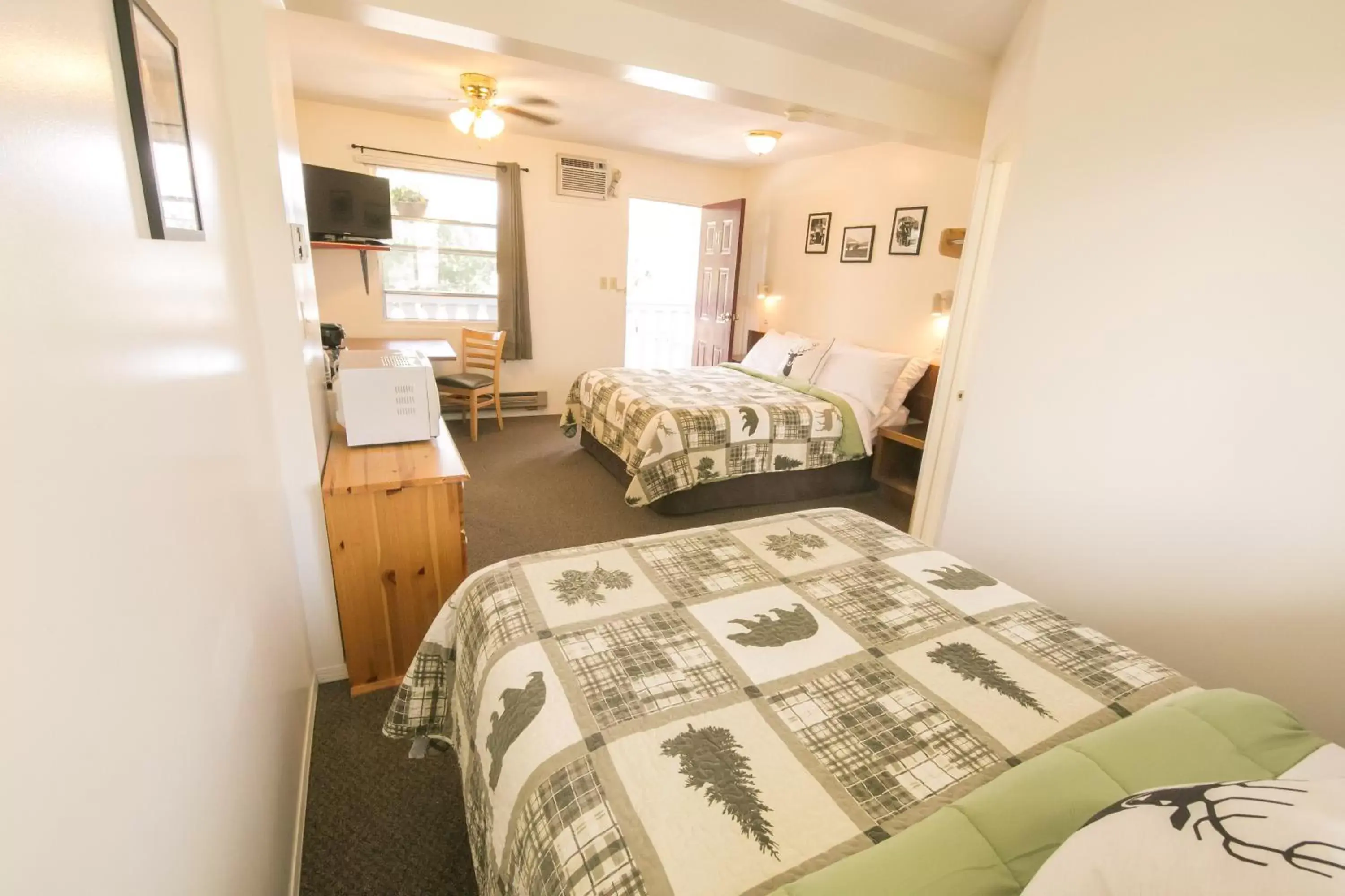 Photo of the whole room, Bed in Mountain Springs Motel