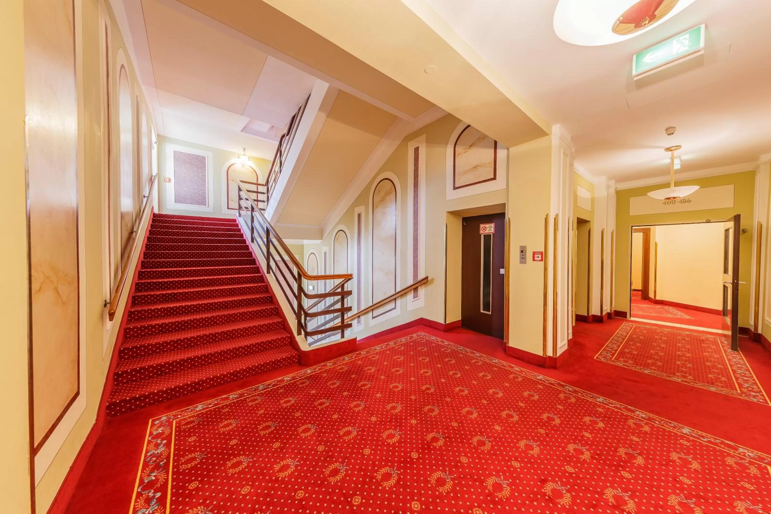 elevator in Hotel Bellevue Wien