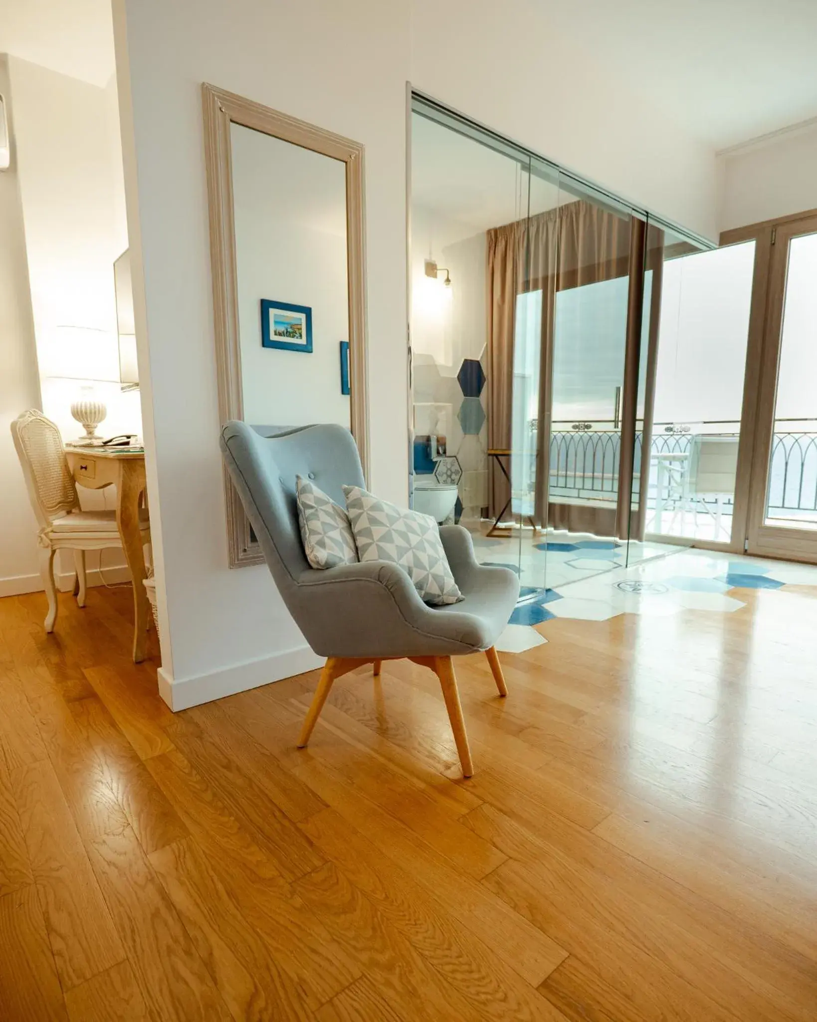 Bedroom in domus maris relais boutique hotel