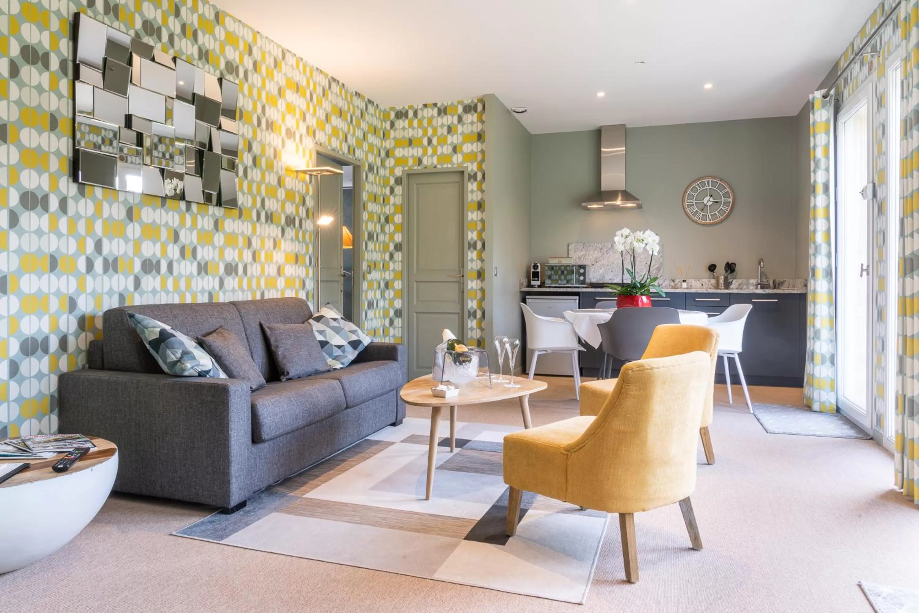 Kitchen or kitchenette in Domaine De Villers & Spa