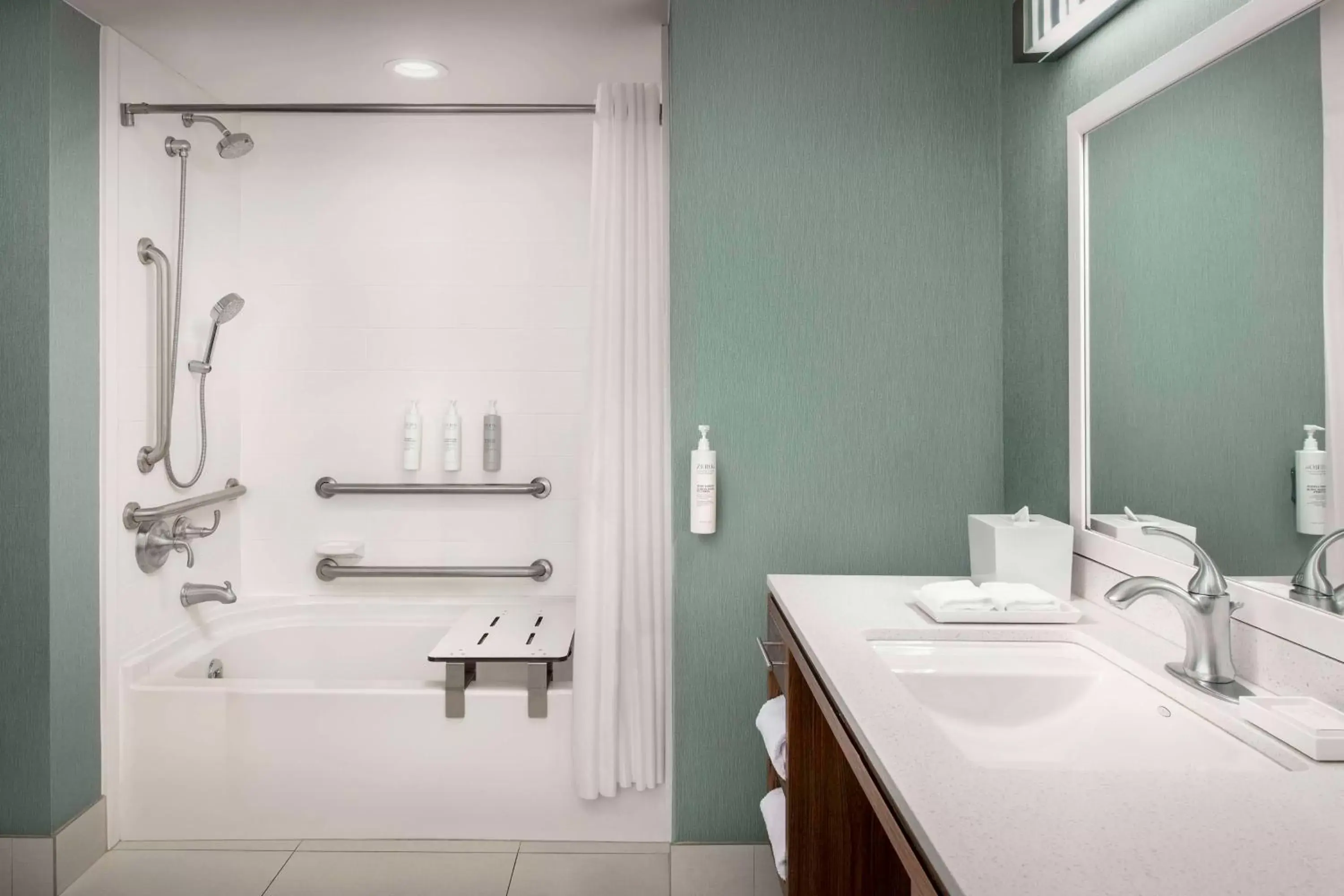 Bathroom in Home2 Suites by Hilton Lexington University / Medical Center