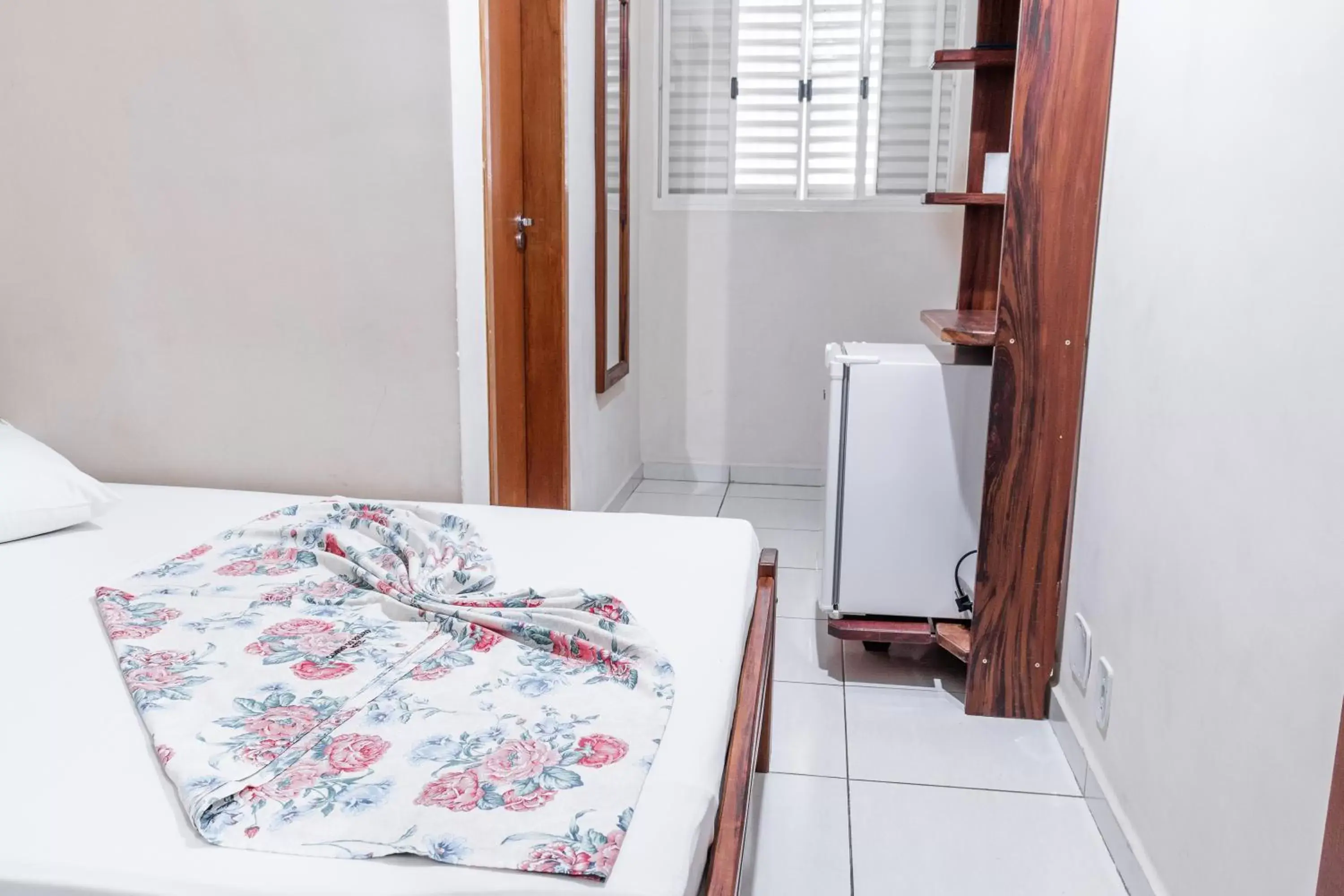 Bed in Hotel Caminho do Rosário Bed in Hotel Caminho do Rosário