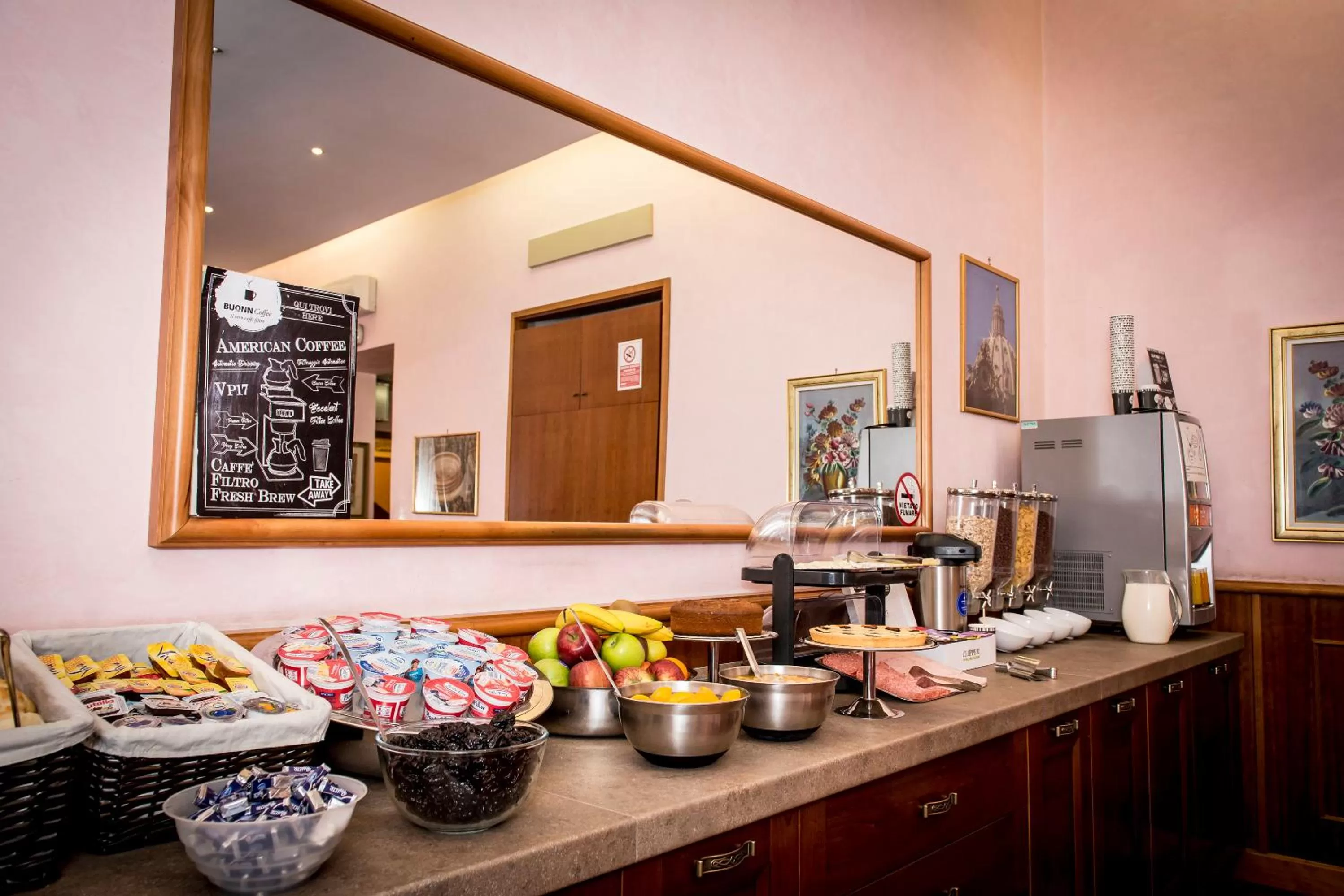 Food close-up in Hotel Emmaus