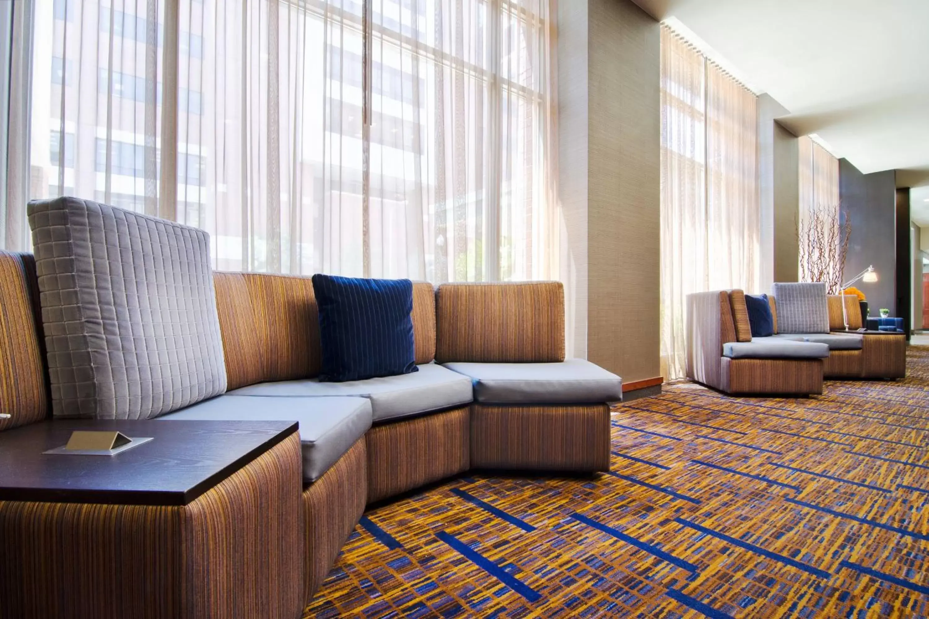 Lobby or reception, Seating Area in Courtyard by Marriott Birmingham Downtown at UAB