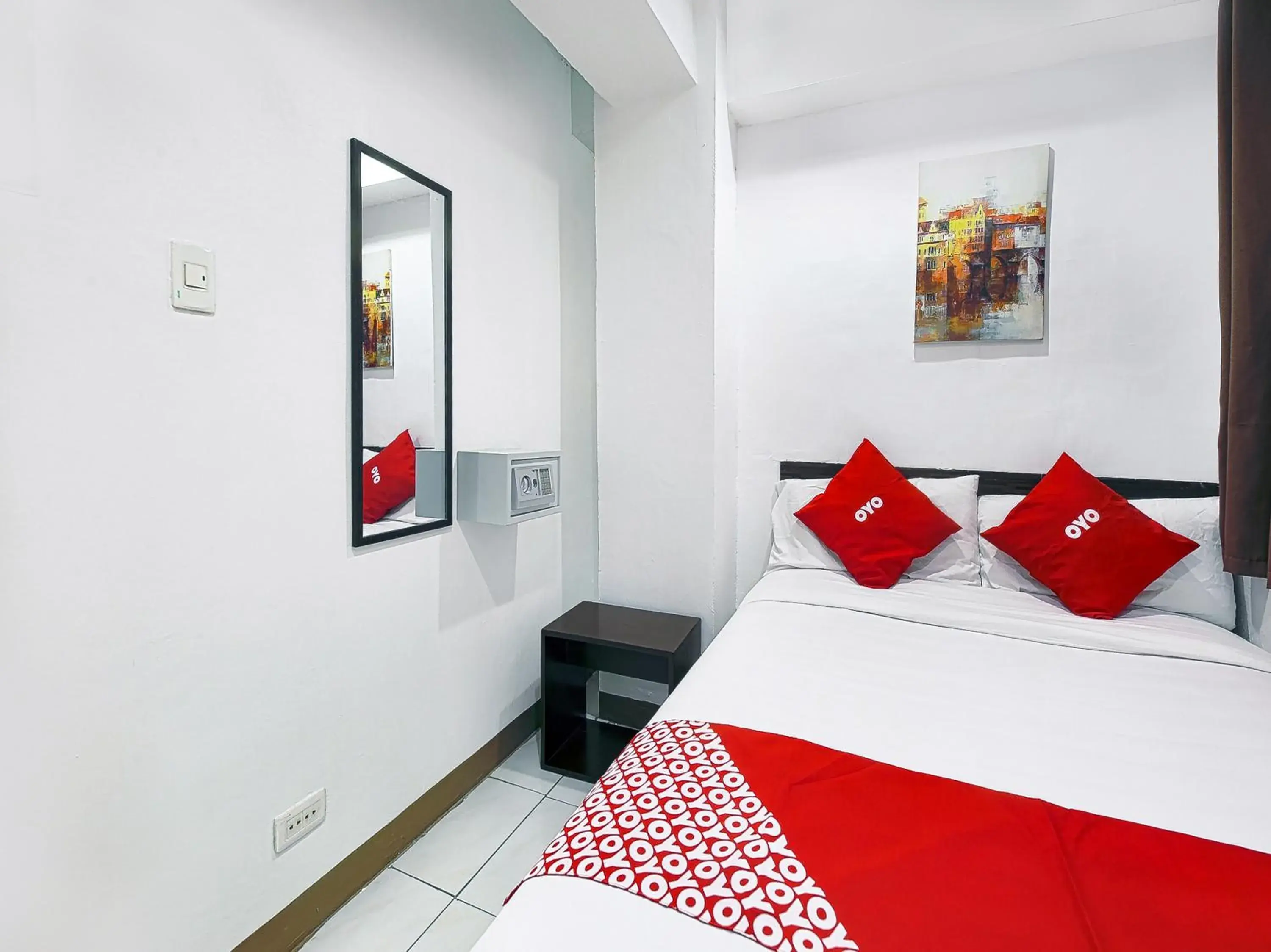 Bedroom, Bed in Super OYO 859 City Stay Inns Pasong Tamo