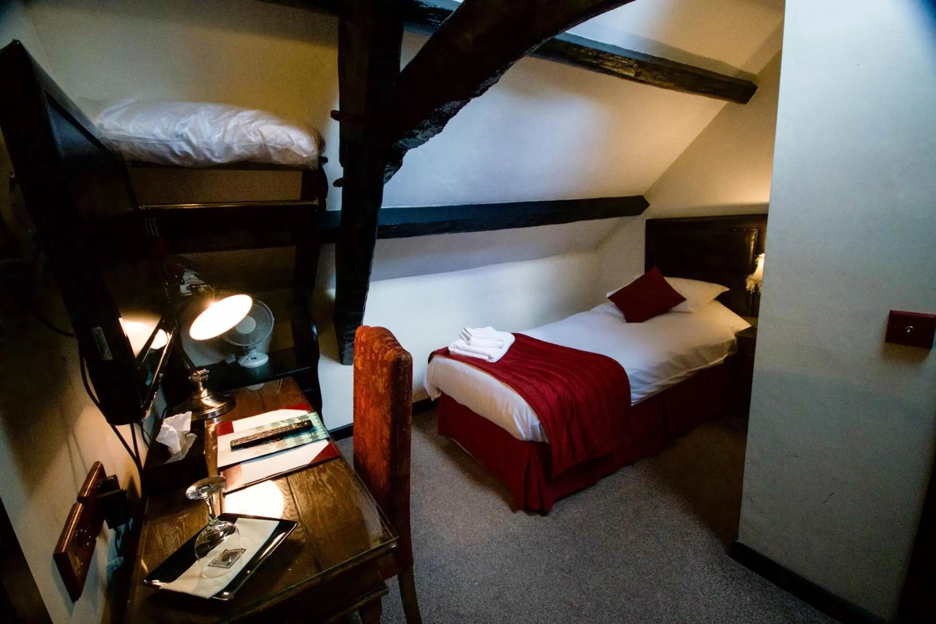 Bed in The Black Boy Inn