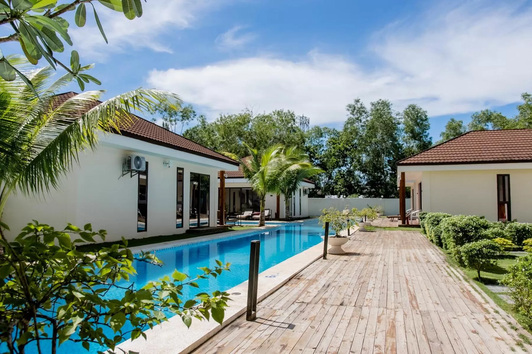 Swimming pool in Amphitrite Resort