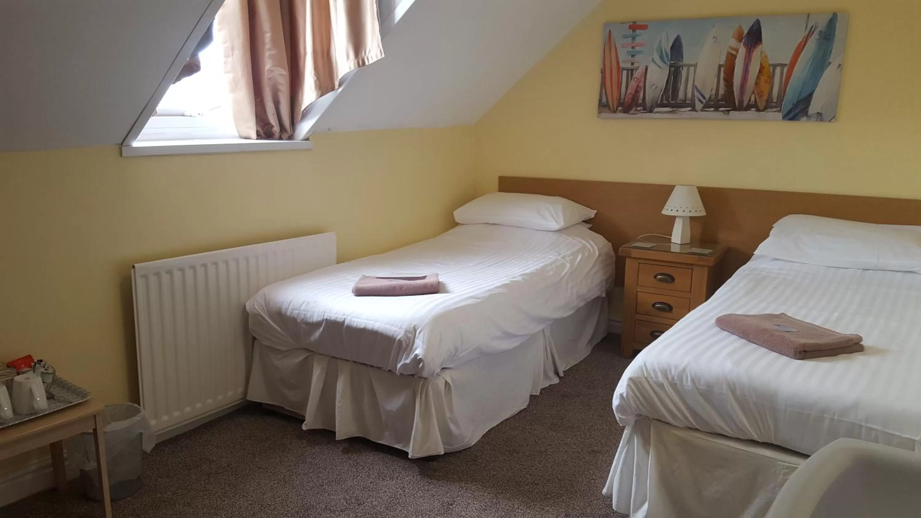 Bed in The Beacon Hotel