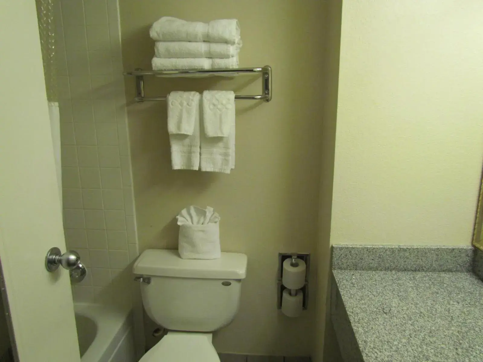 Toilet, Bathroom in Romana Hotel - Houston Southwest