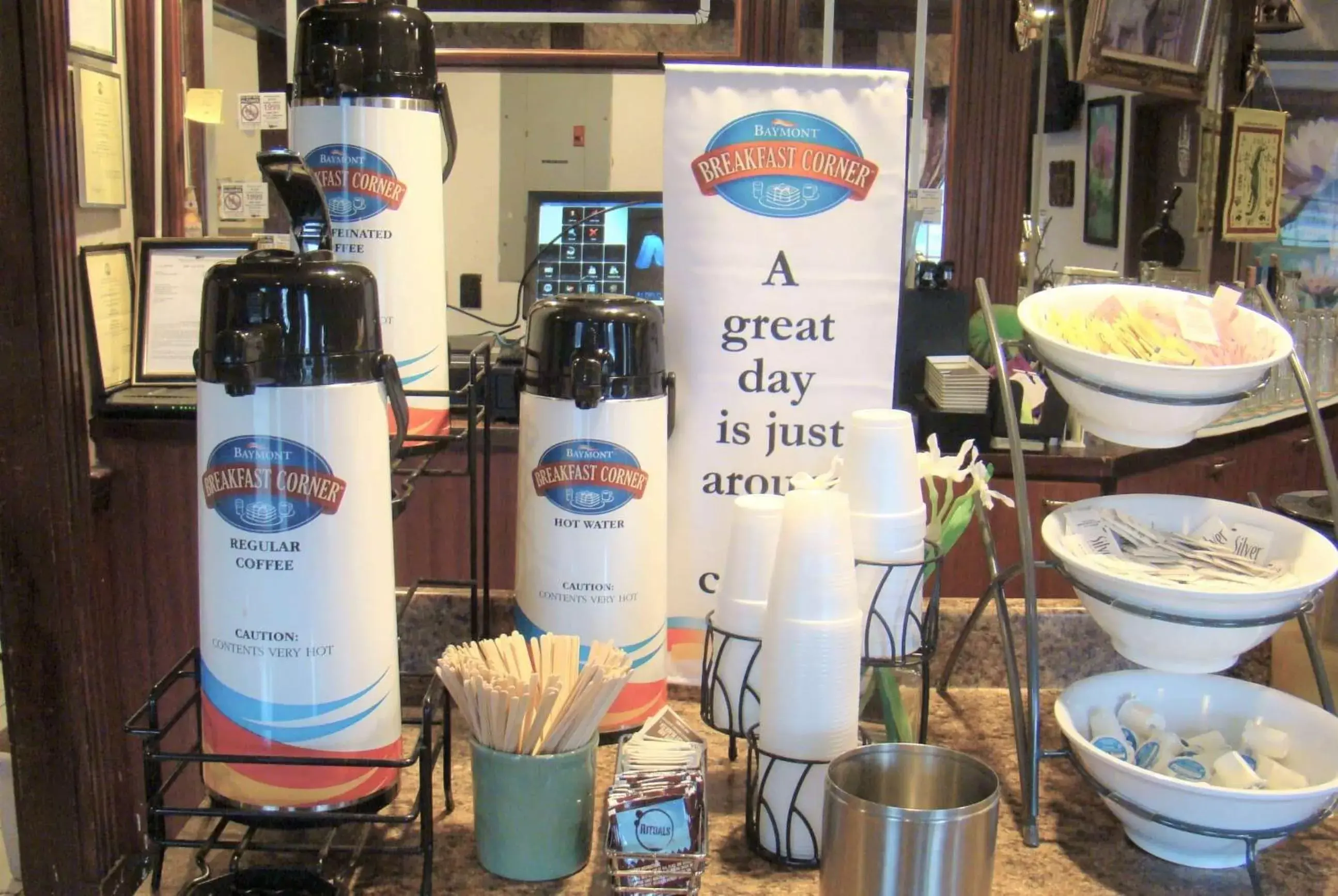 Restaurant/places to eat in Baymont by Wyndham Front Royal Near Shenandoah National Park Restaurant/places to eat in Baymont by Wyndham Front Royal Near Shenandoah National Park