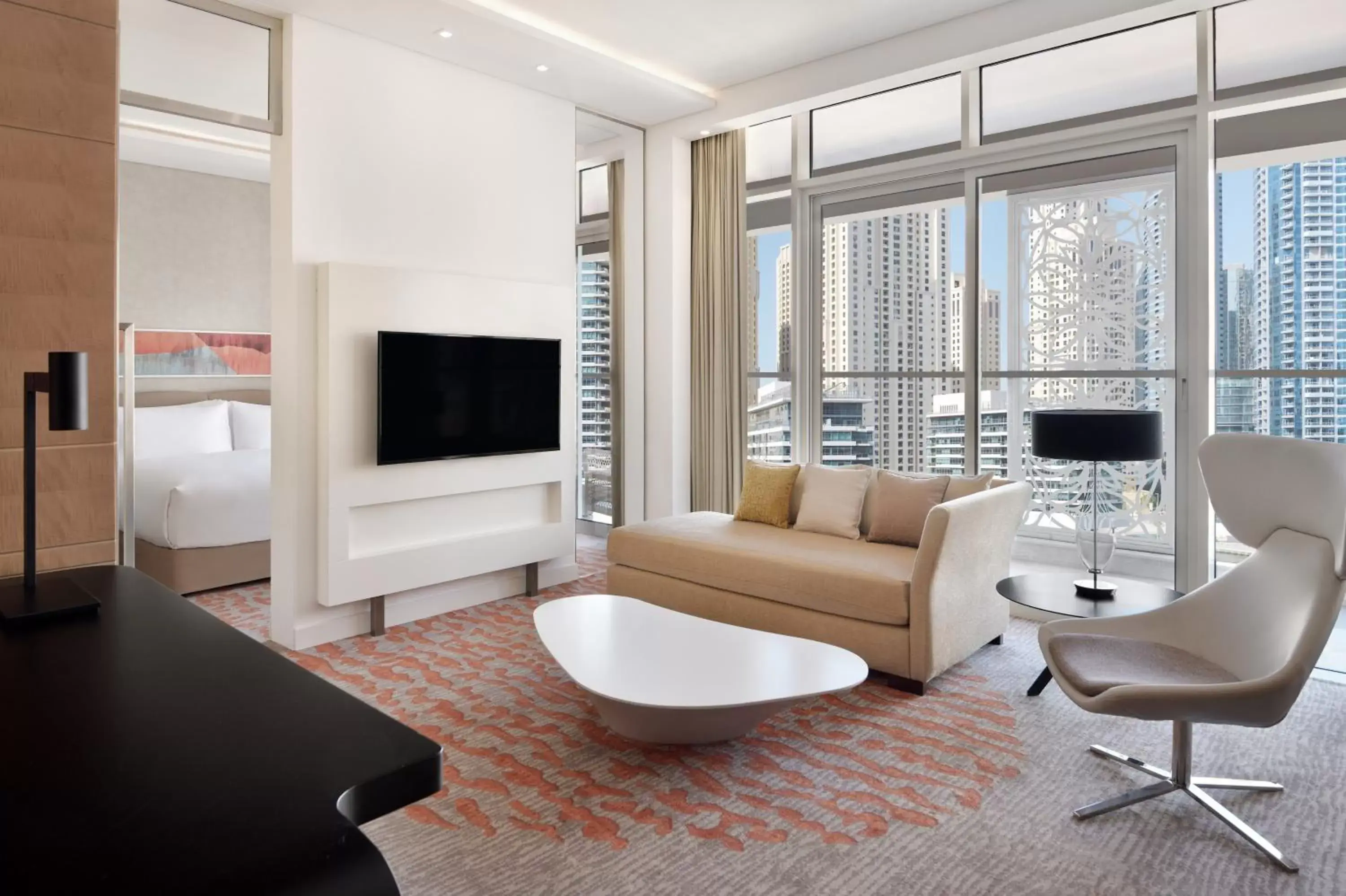 Photo of the whole room, Seating Area in Crowne Plaza Dubai Marina, an IHG Hotel
