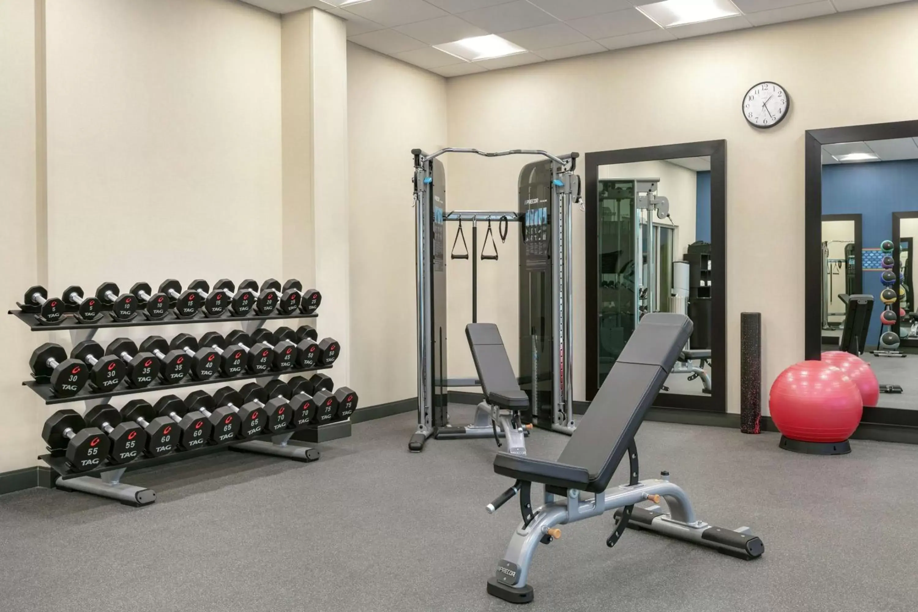 Fitness centre/facilities in Hampton Inn And Suites By Hilton Johns Creek Fitness centre/facilities in Hampton Inn And Suites By Hilton Johns Creek