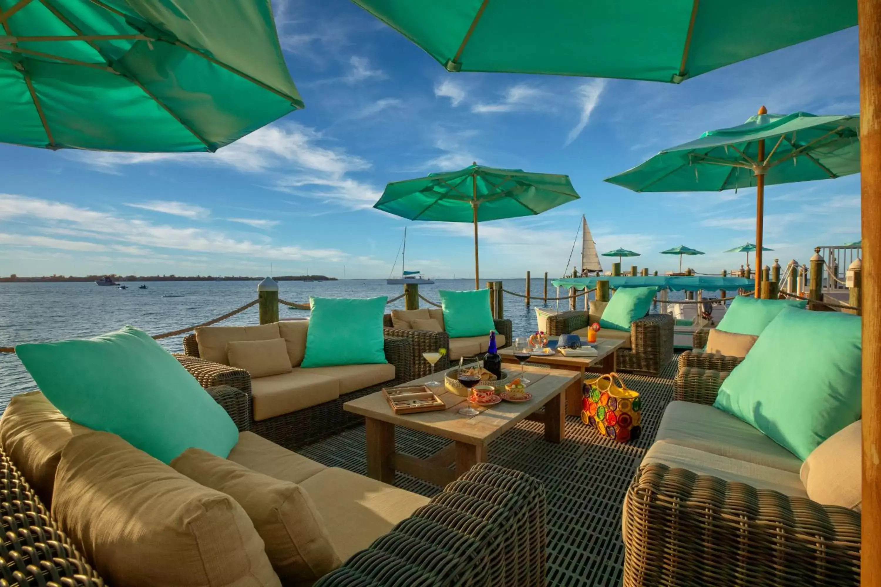 Seating Area in Bungalows Key Largo - All Inclusive