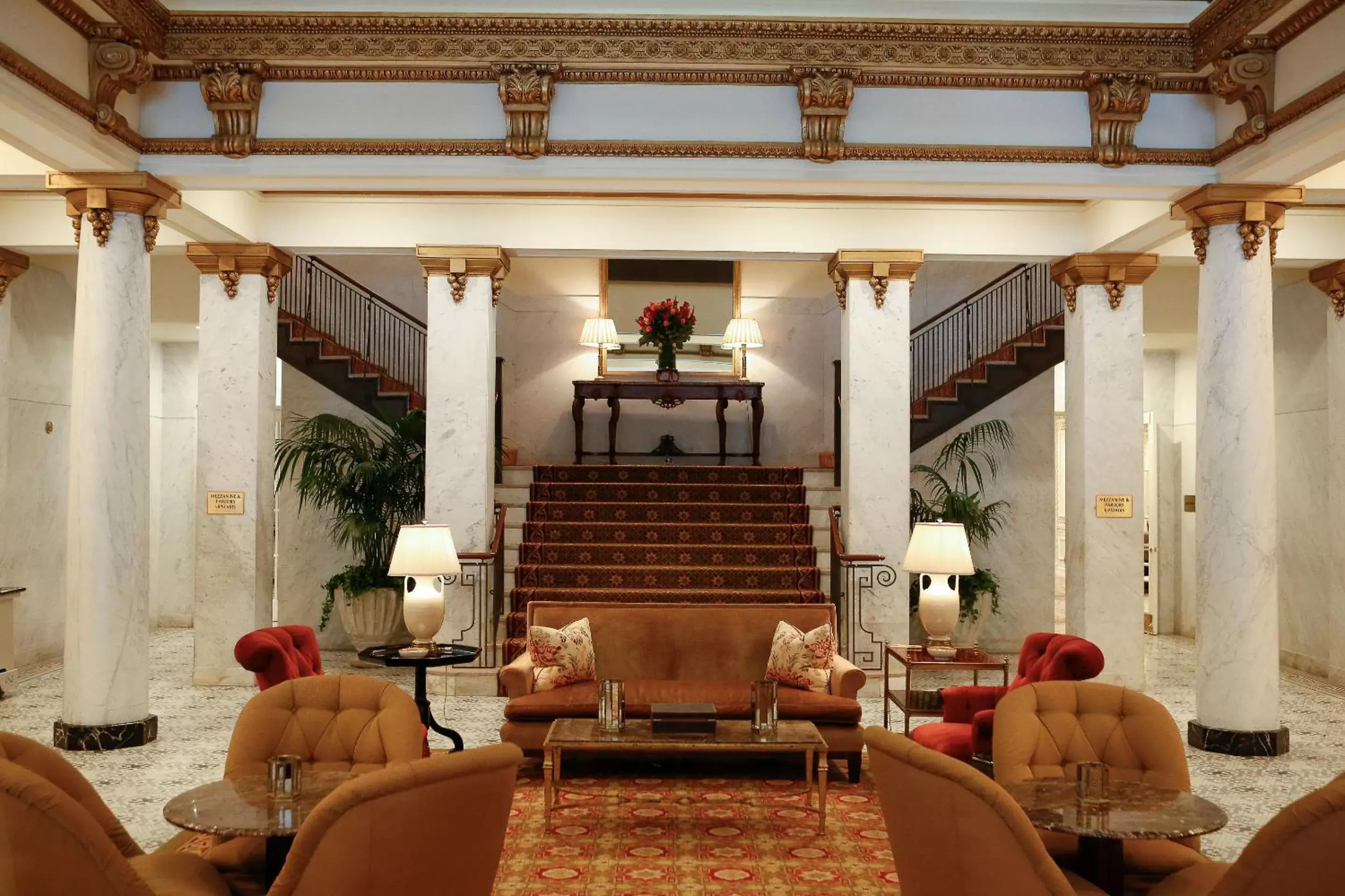 Lobby or reception in Capital Hotel