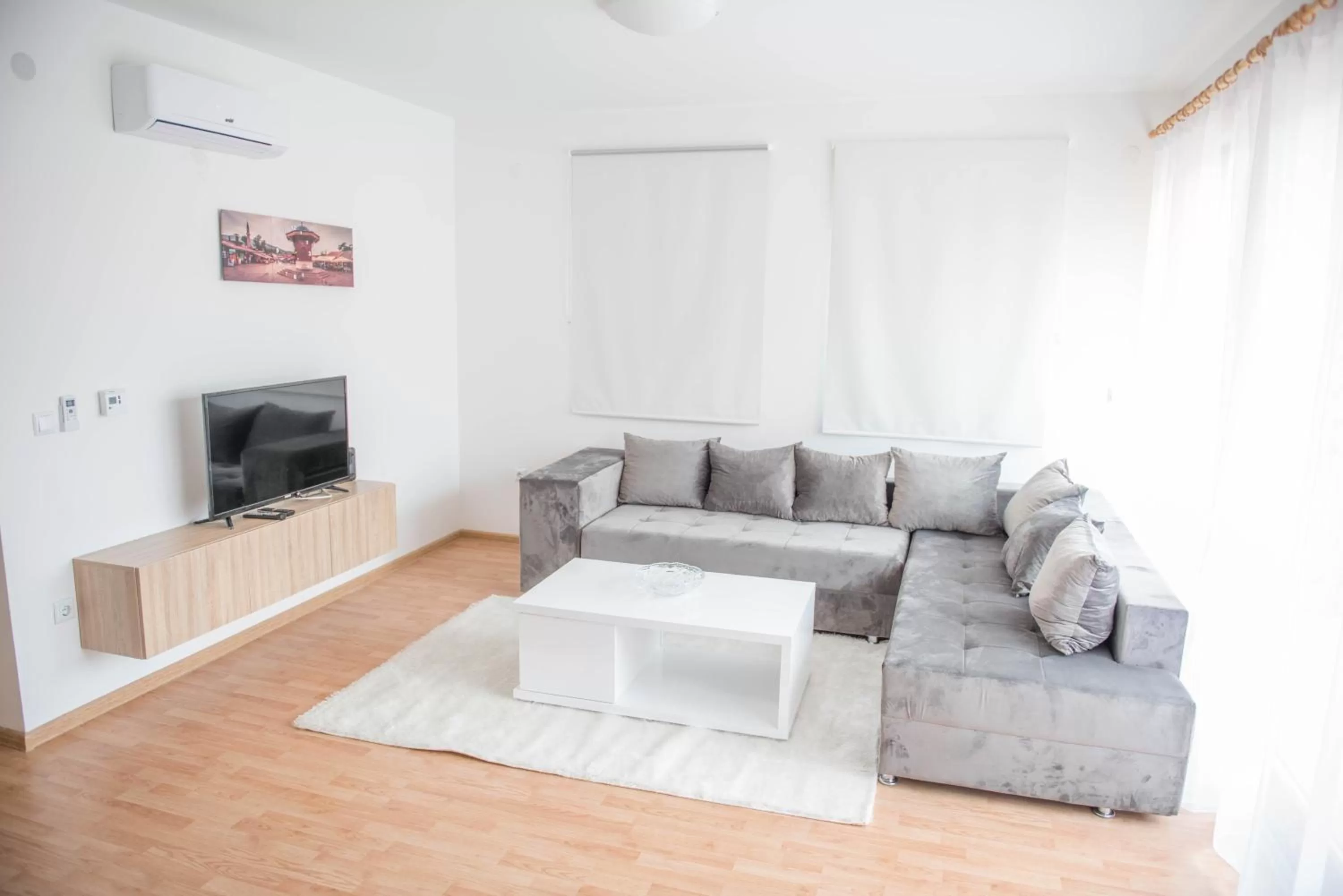 Living room, Seating Area in Leader apartment
