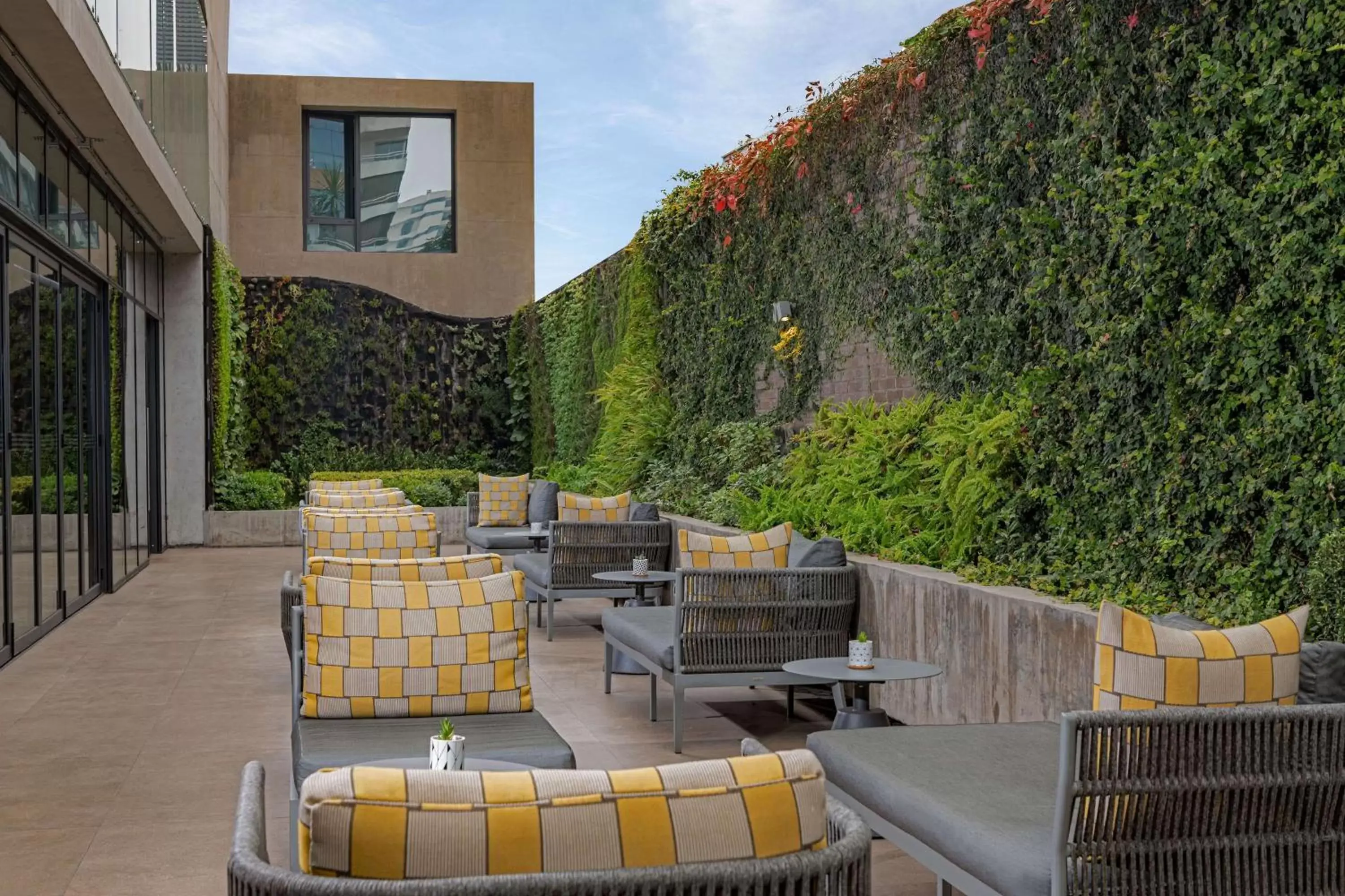 Patio in Hyatt Centric Las Condes Santiago