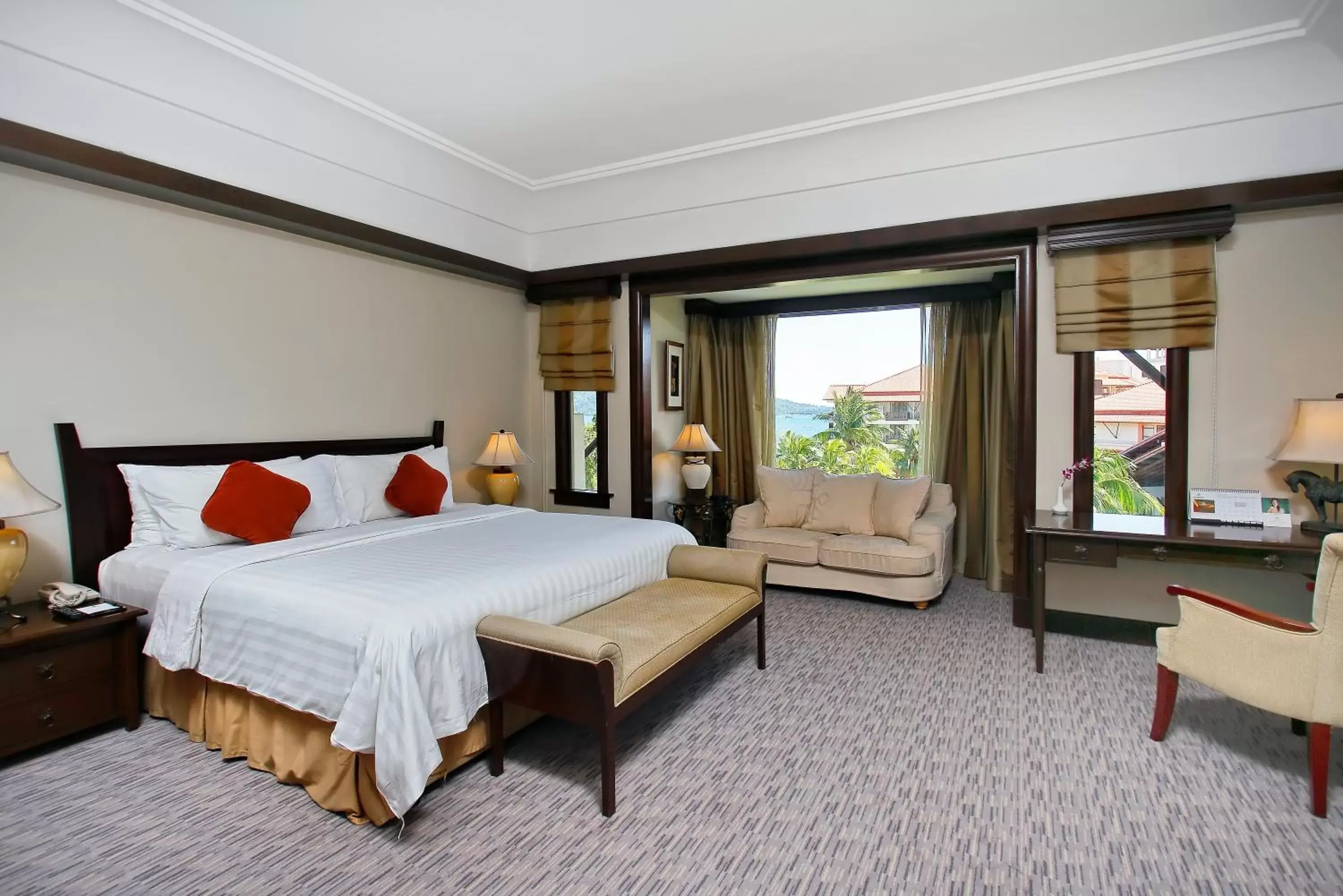 Bed in The Magellan Sutera Resort