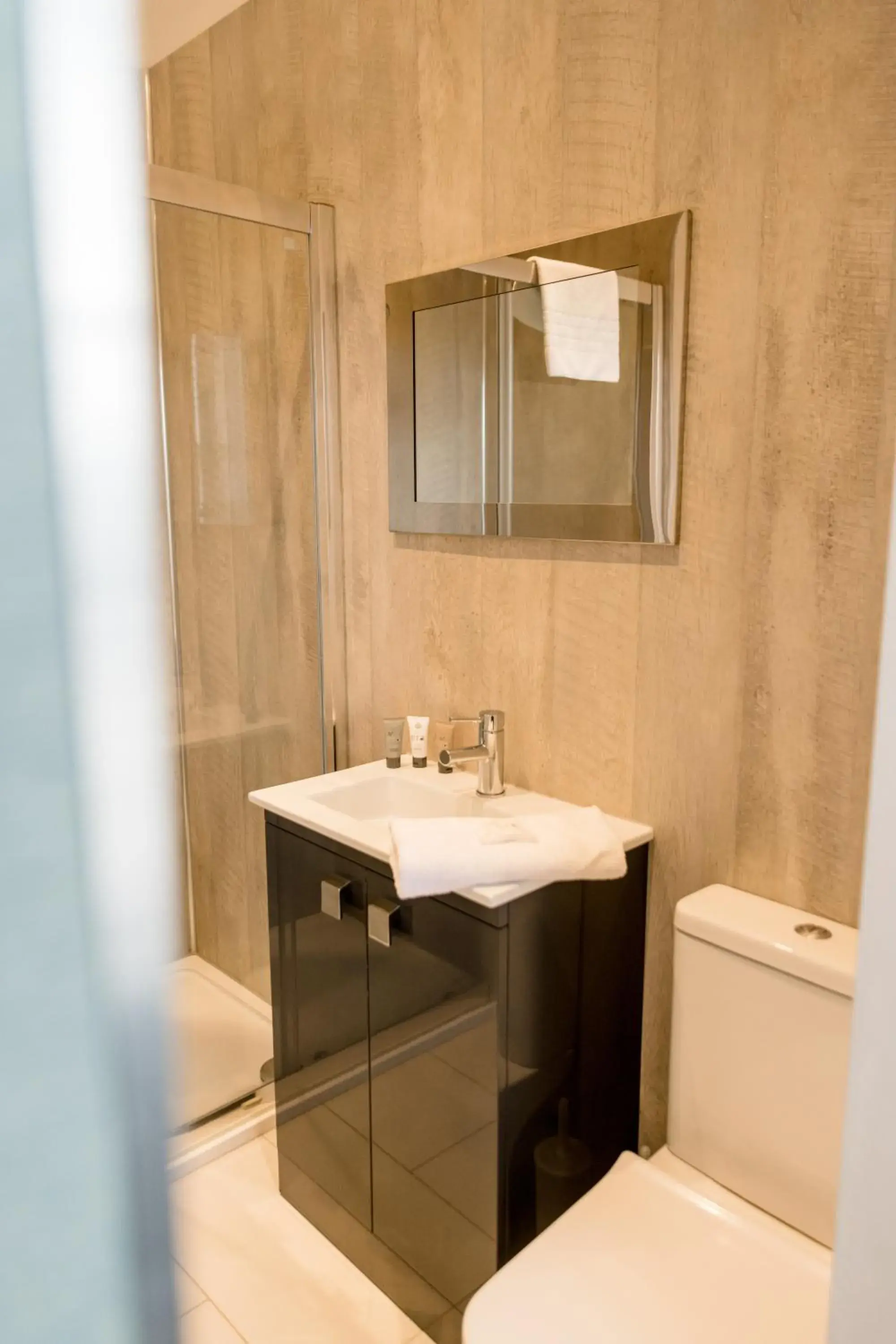 Shower, Bathroom in Sweeney Hall Hotel