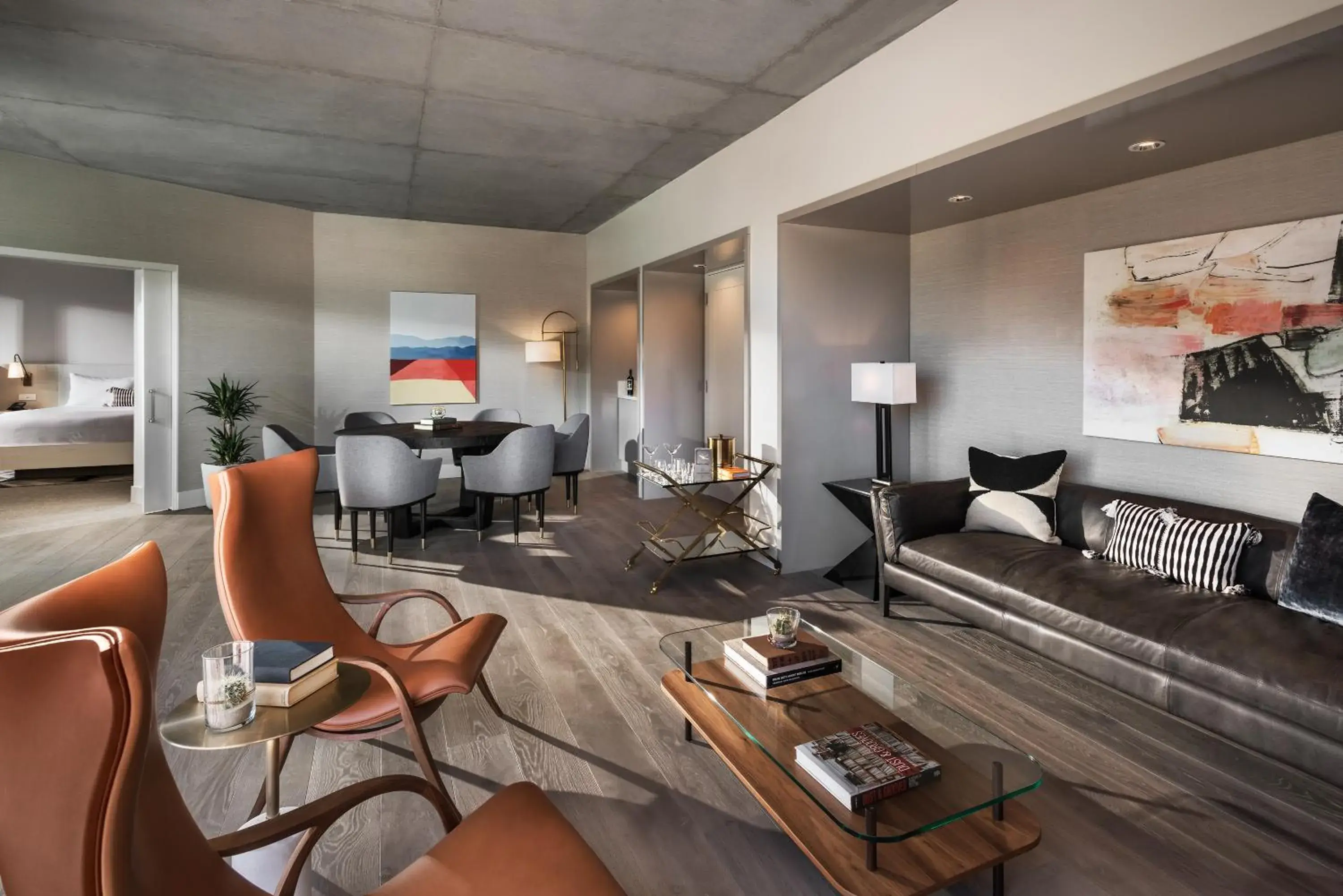 Living room, Lounge/Bar in Mountain Shadows Resort Scottsdale