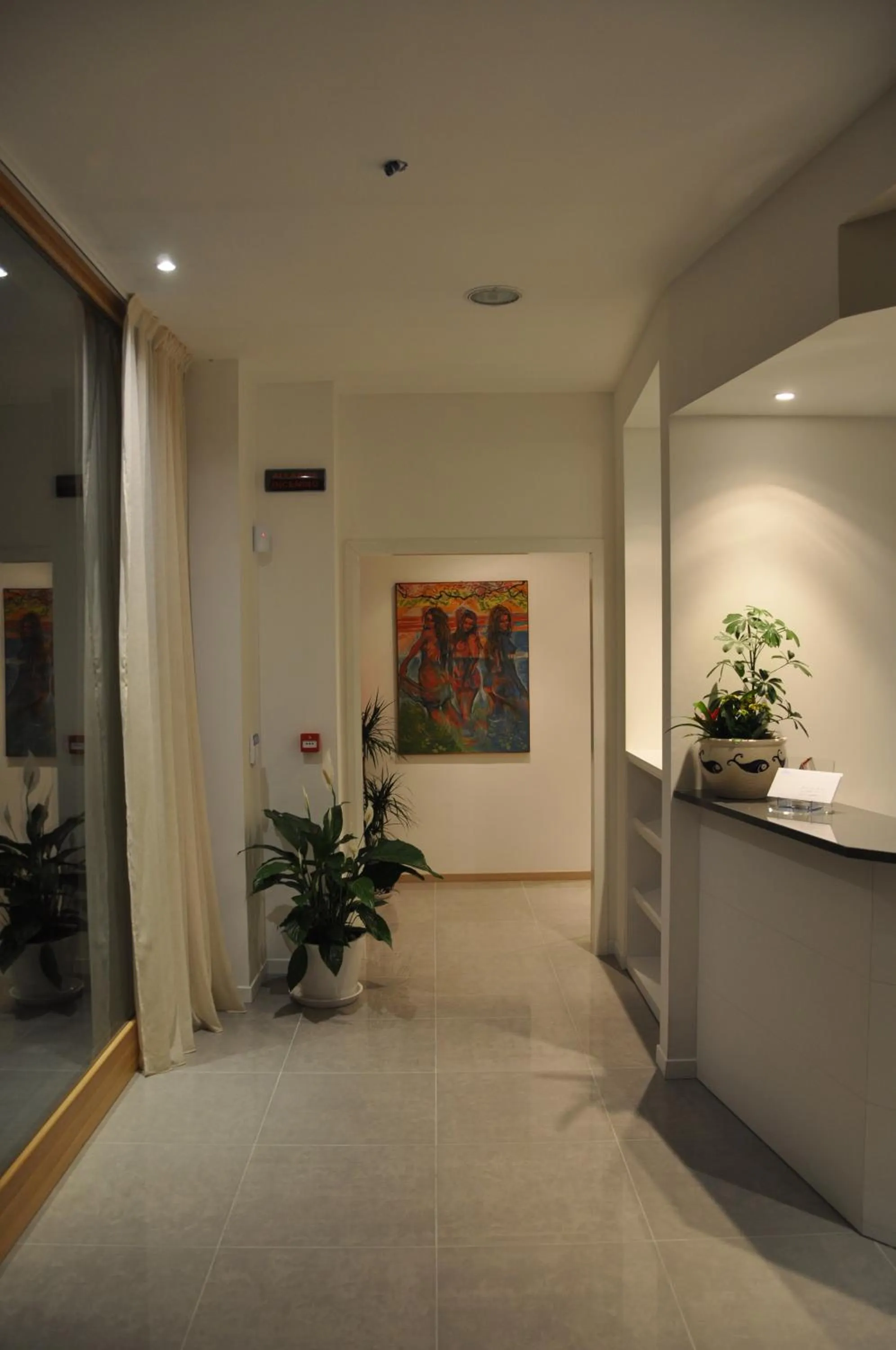 Lobby or reception in Tullio Hotel