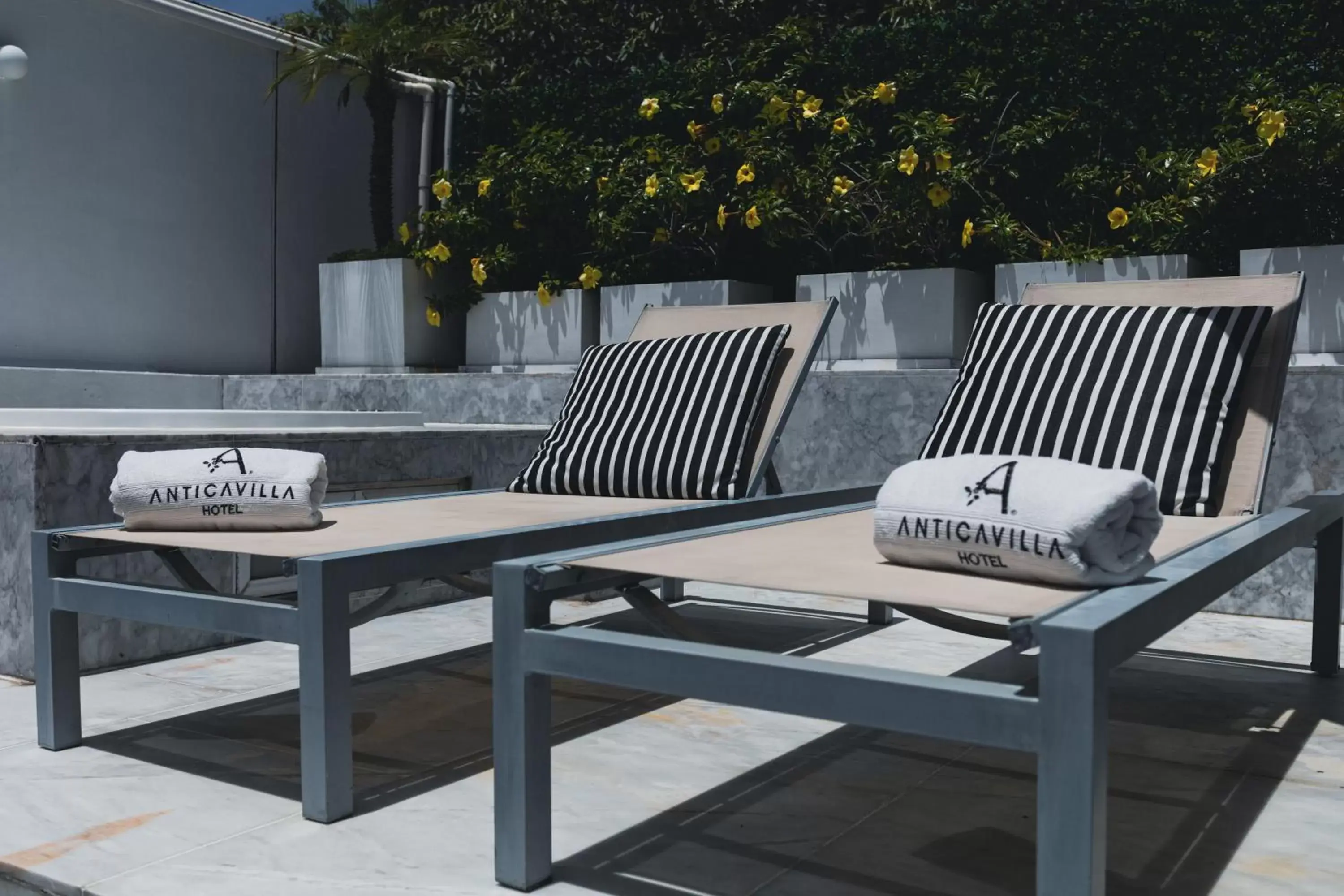 Balcony/Terrace in Anticavilla Hotel Restaurante & Spa Balcony/Terrace in Anticavilla Hotel Restaurante & Spa