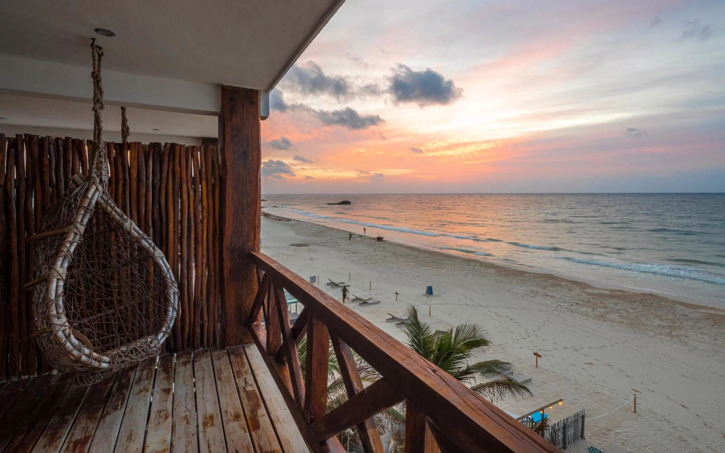 Balcony/Terrace in Hotelito Azul