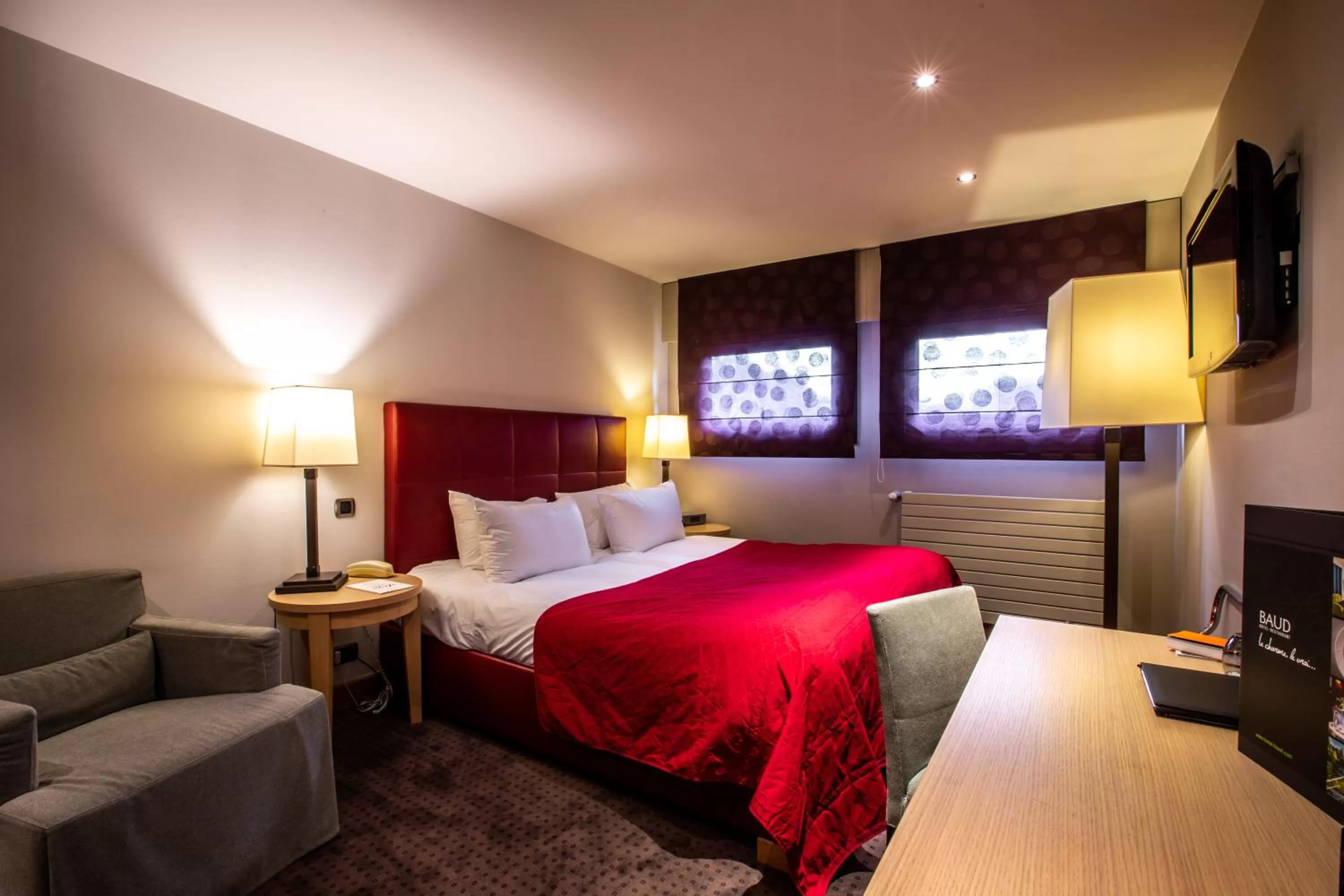 Photo of the whole room, Bed in Hôtel Baud - Teritoria