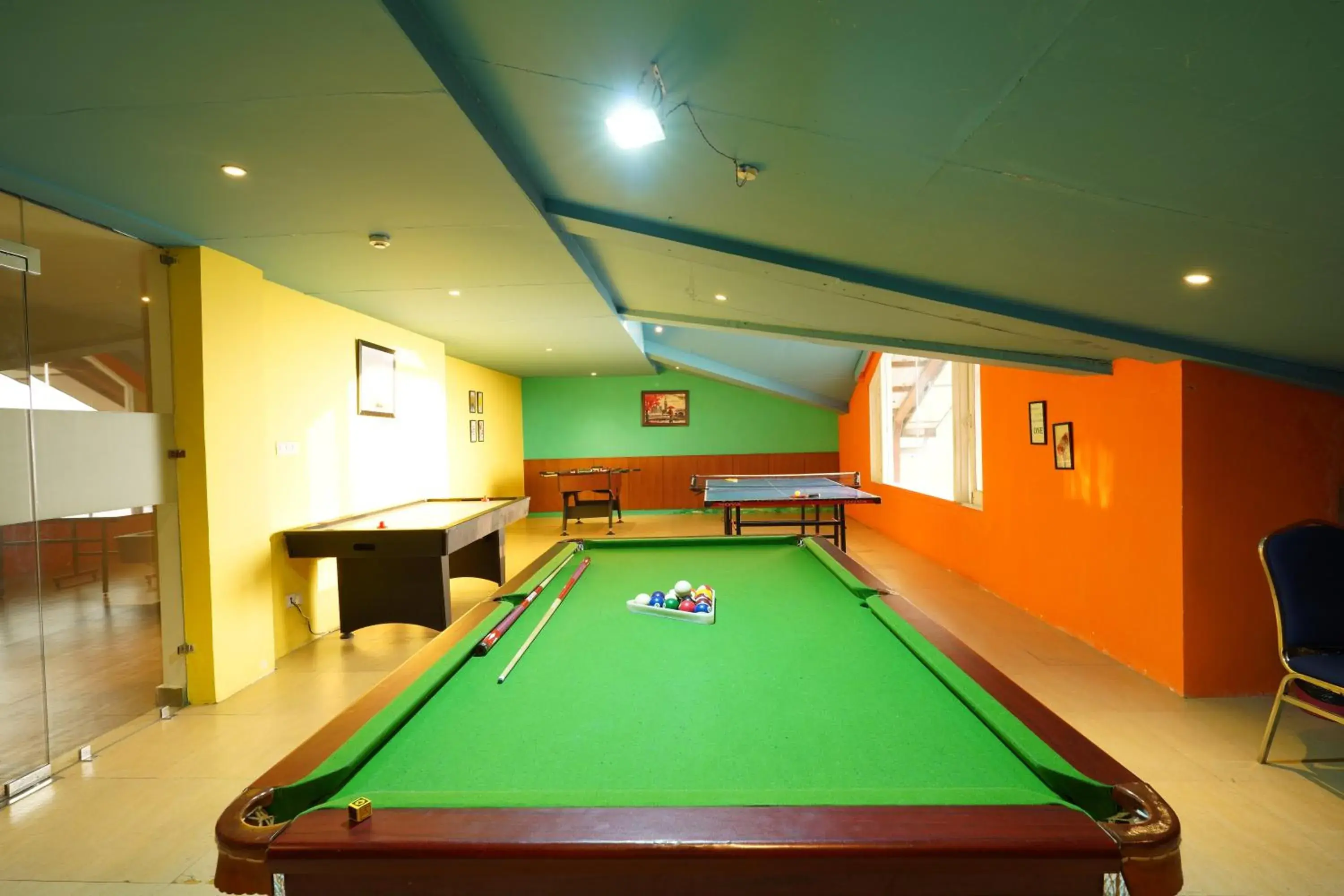 Game Room, Billiards in Indraprastha Spa Resort