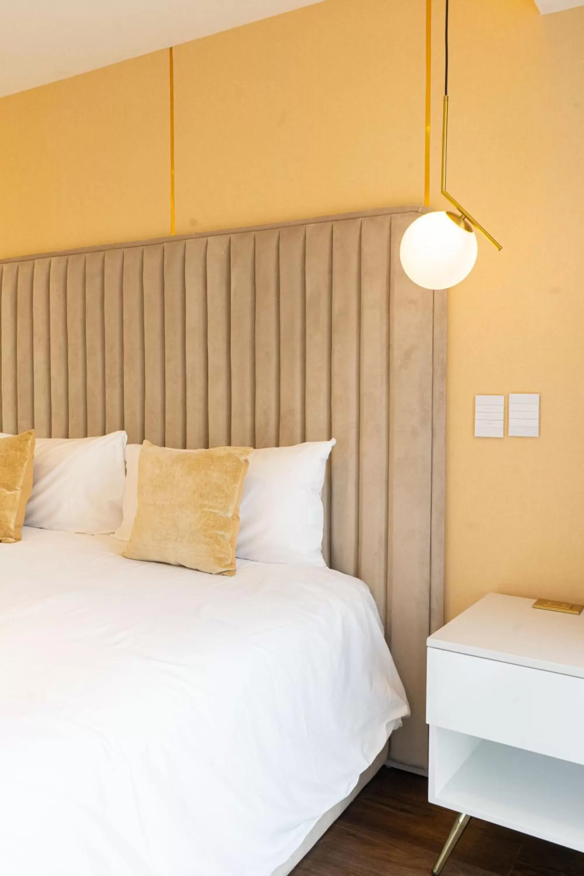 Bed in Casa Cuarzo Hotel Boutique