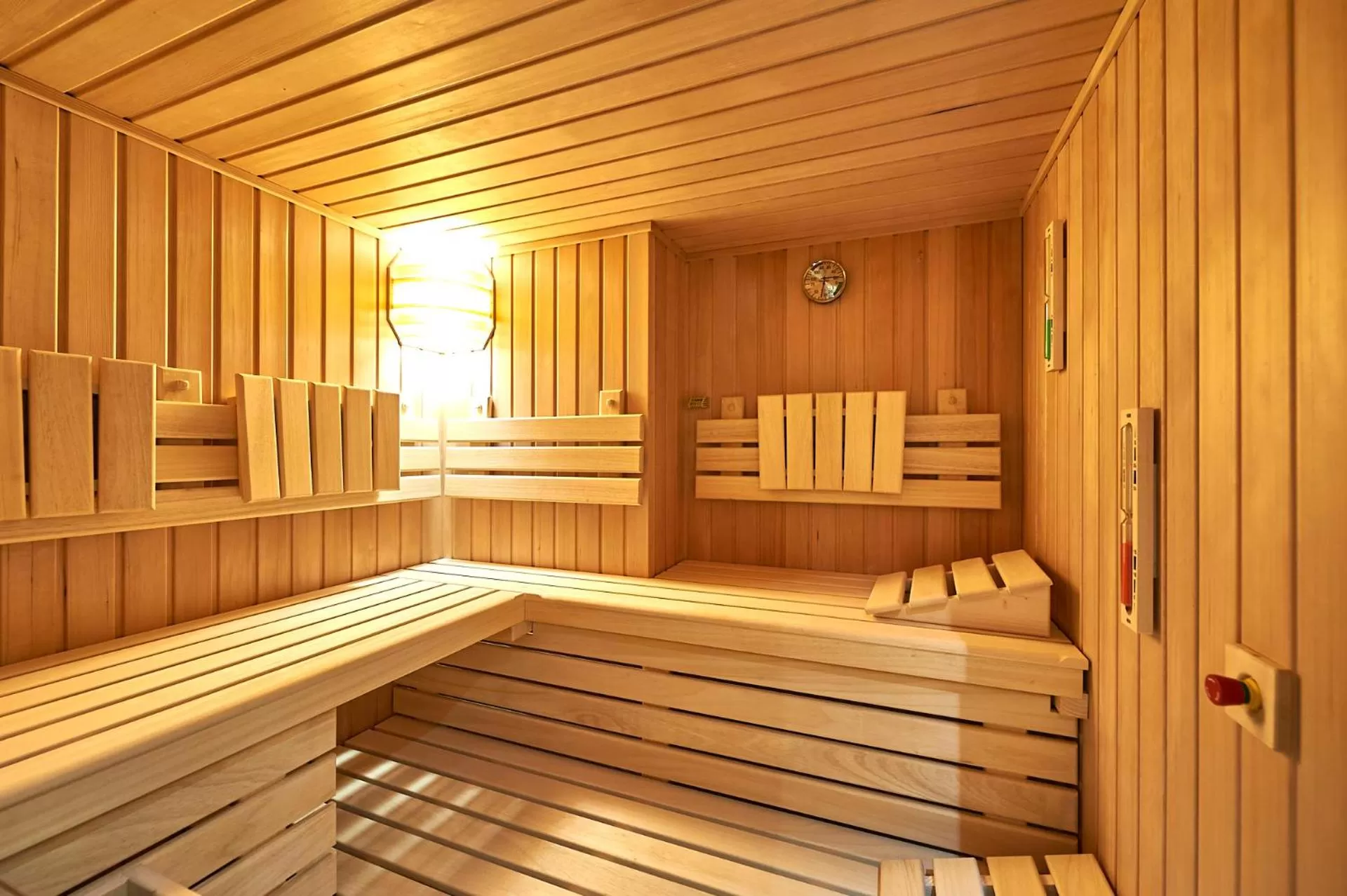 Sauna in Hotel Belvedere