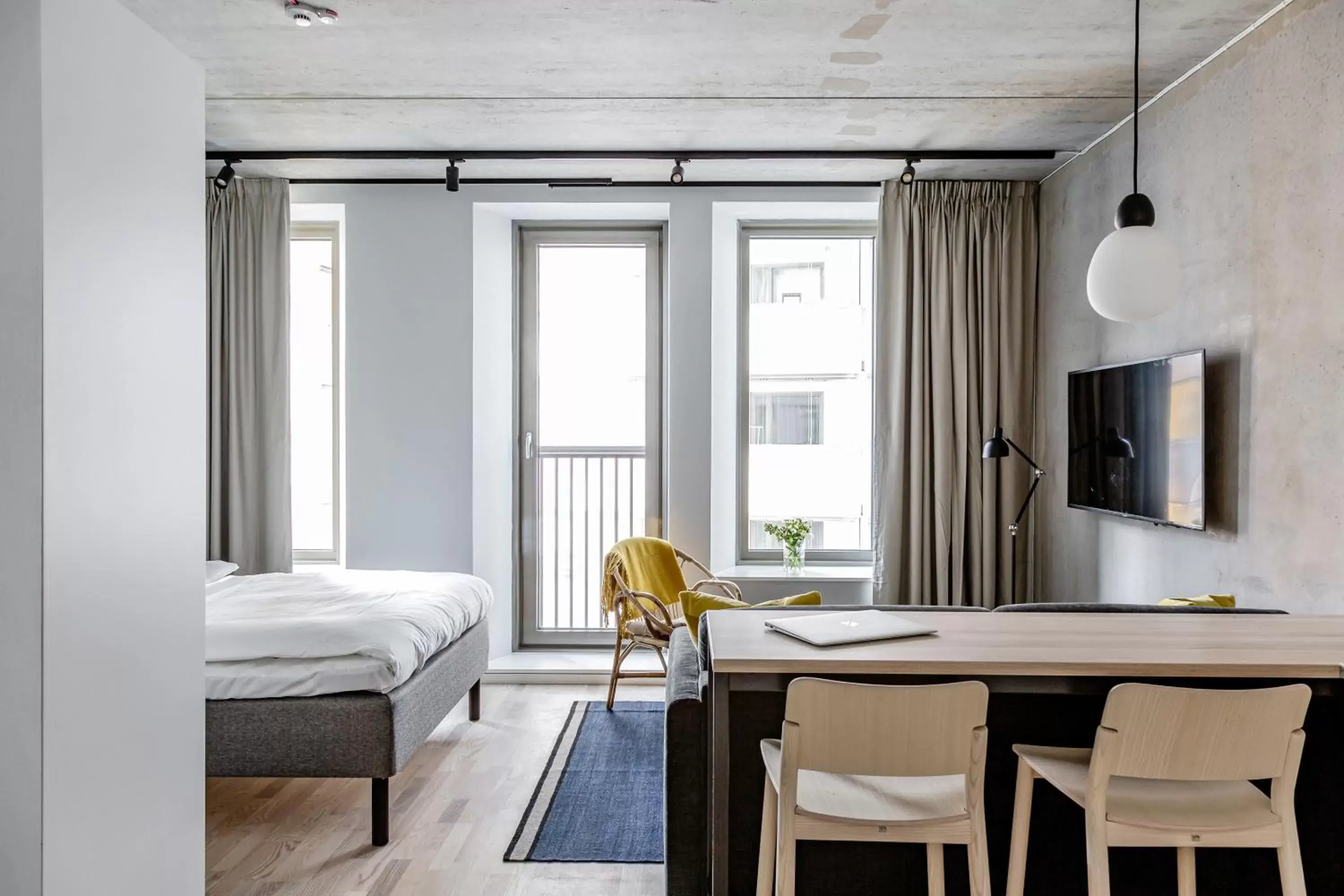 Bedroom in Comfort Hotel Solna Arenastaden