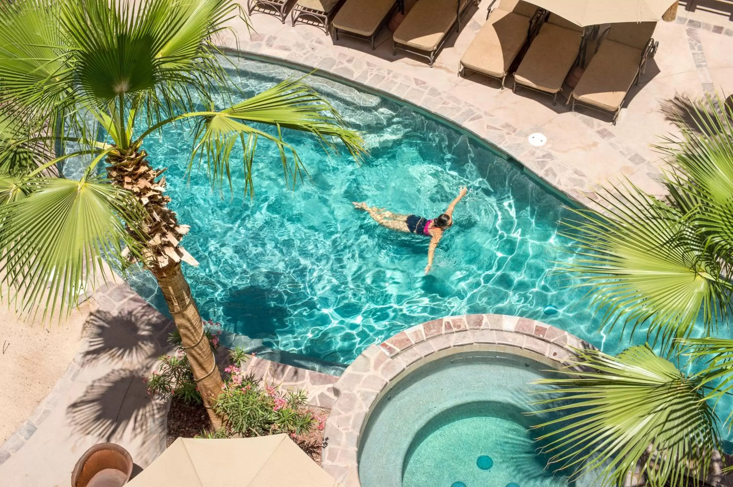 Pool View in Hotel Santa Fe Loreto by Villa Group